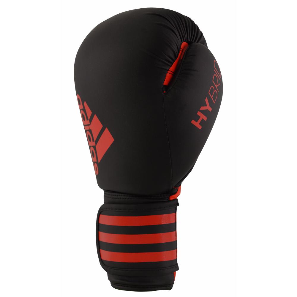 Gants de Boxe Adidas Hybrid 50 - Noir/Rouge