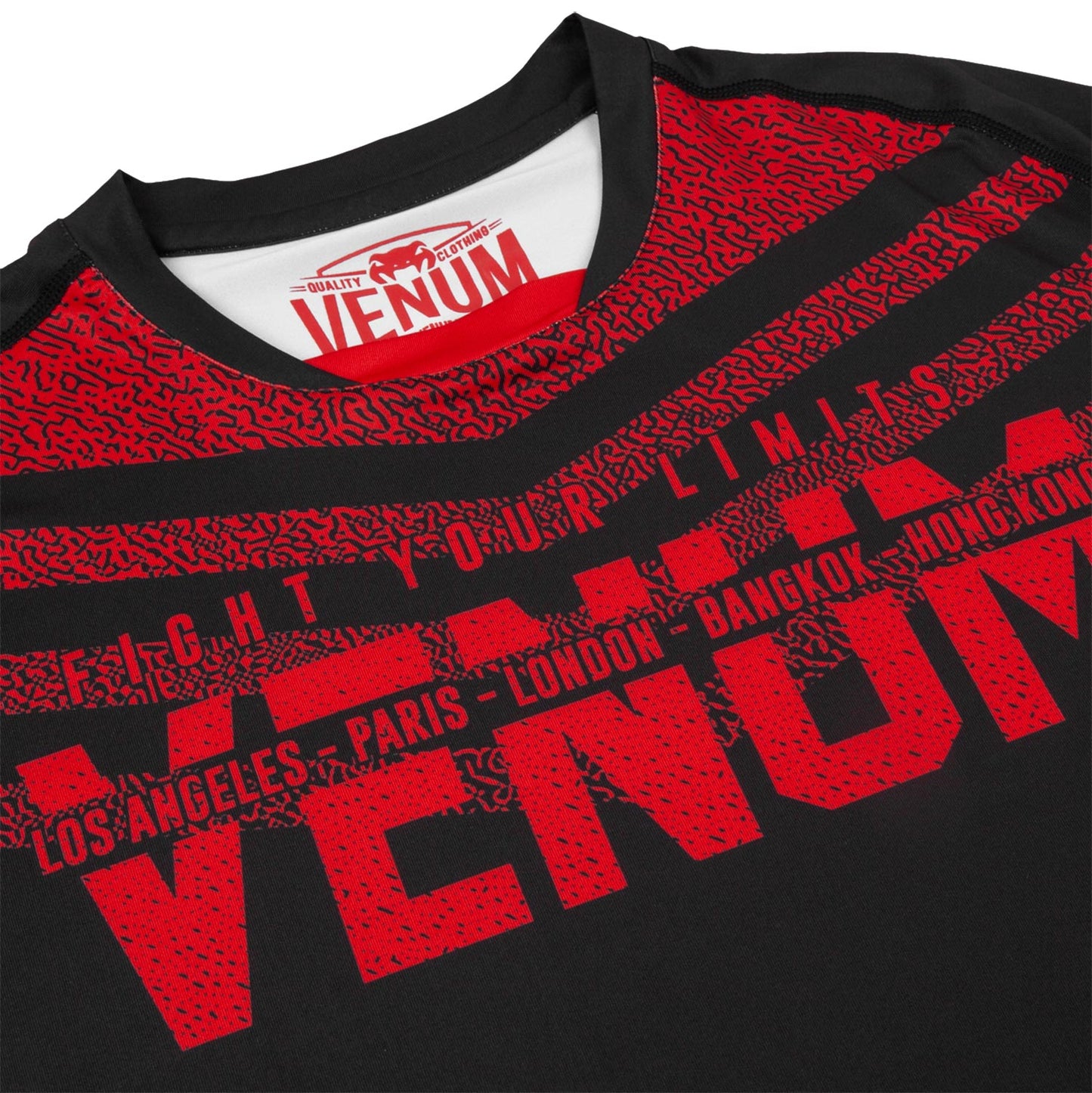 Dry Tech Venum Signature T-shirt - Black/Red