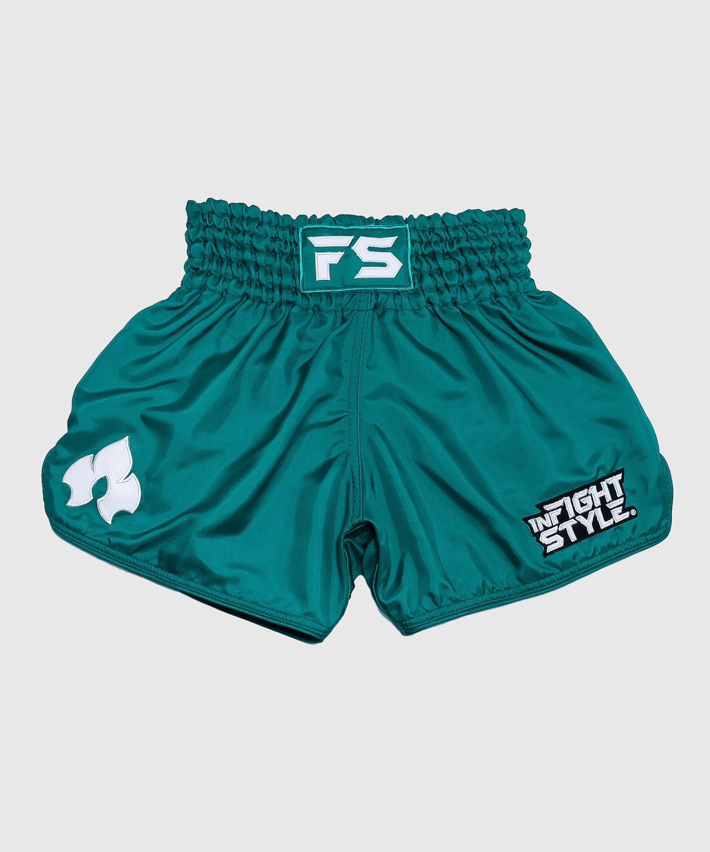 Infightstyle Fs Utility Retro Muay Thai Shorts - Harbor Blue