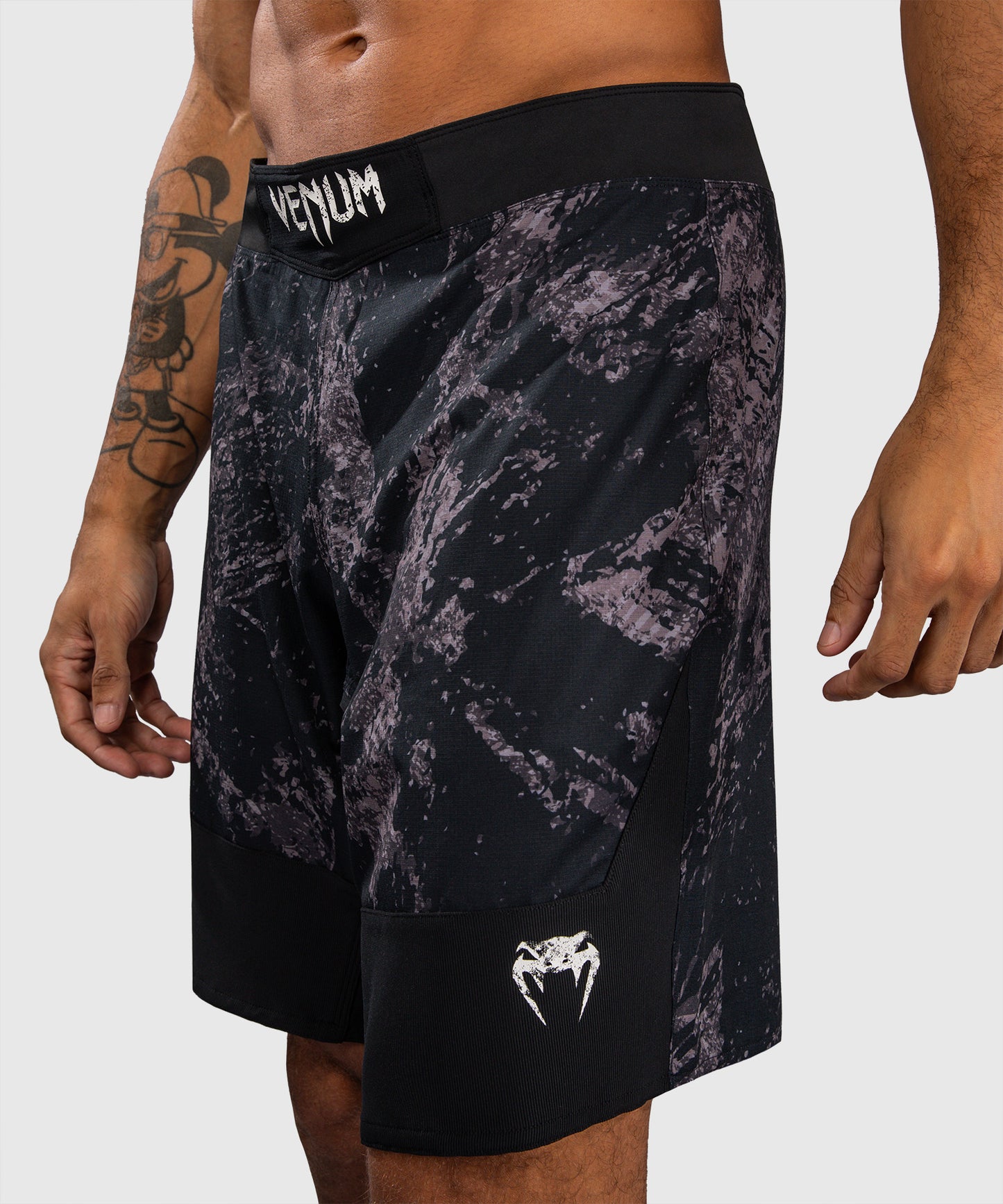 Venum Rage & Workout Fight Shorts - Black/Grey
