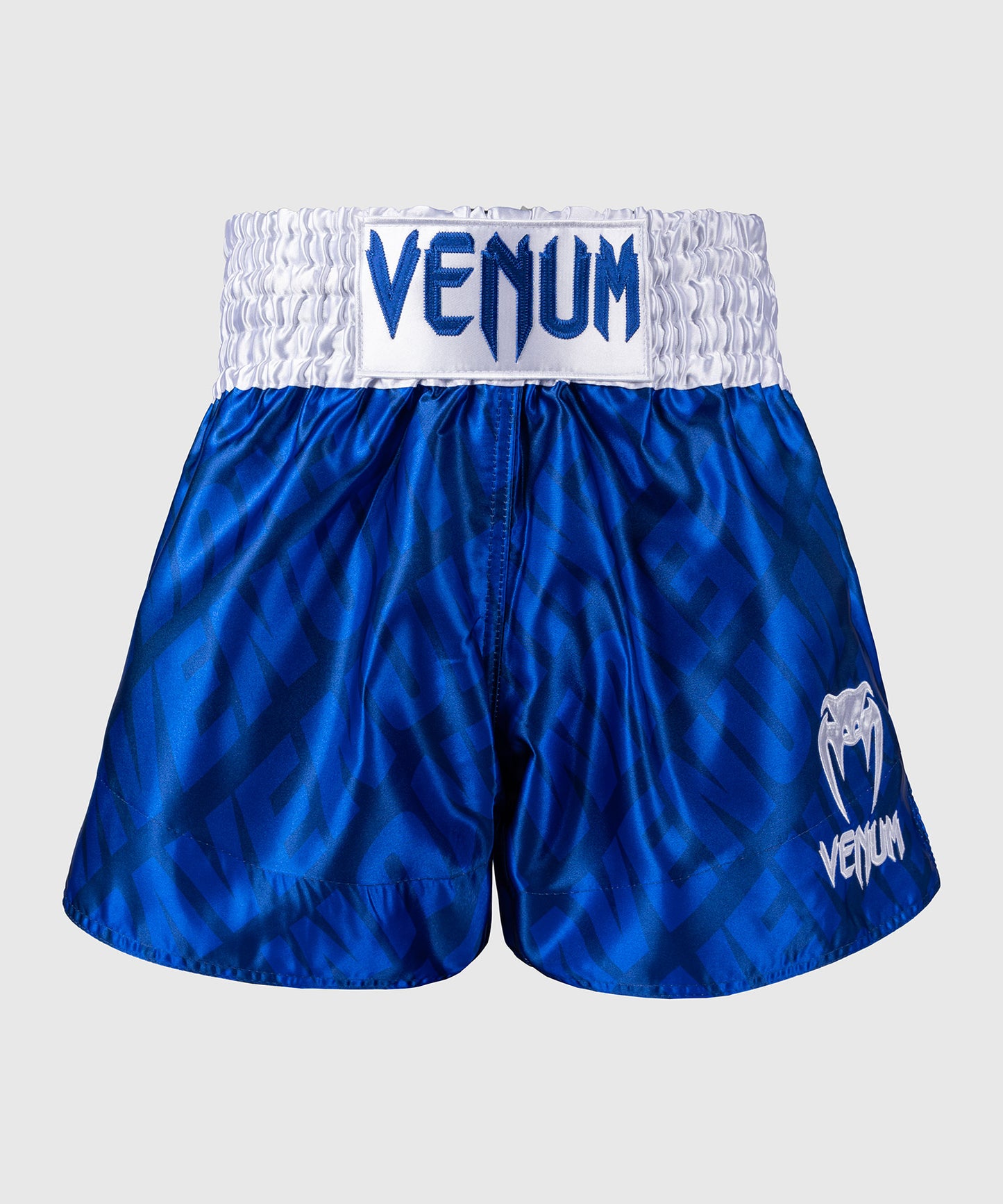 Venum Contender XT Muay Thai Shorts – Königsblau/Weiß