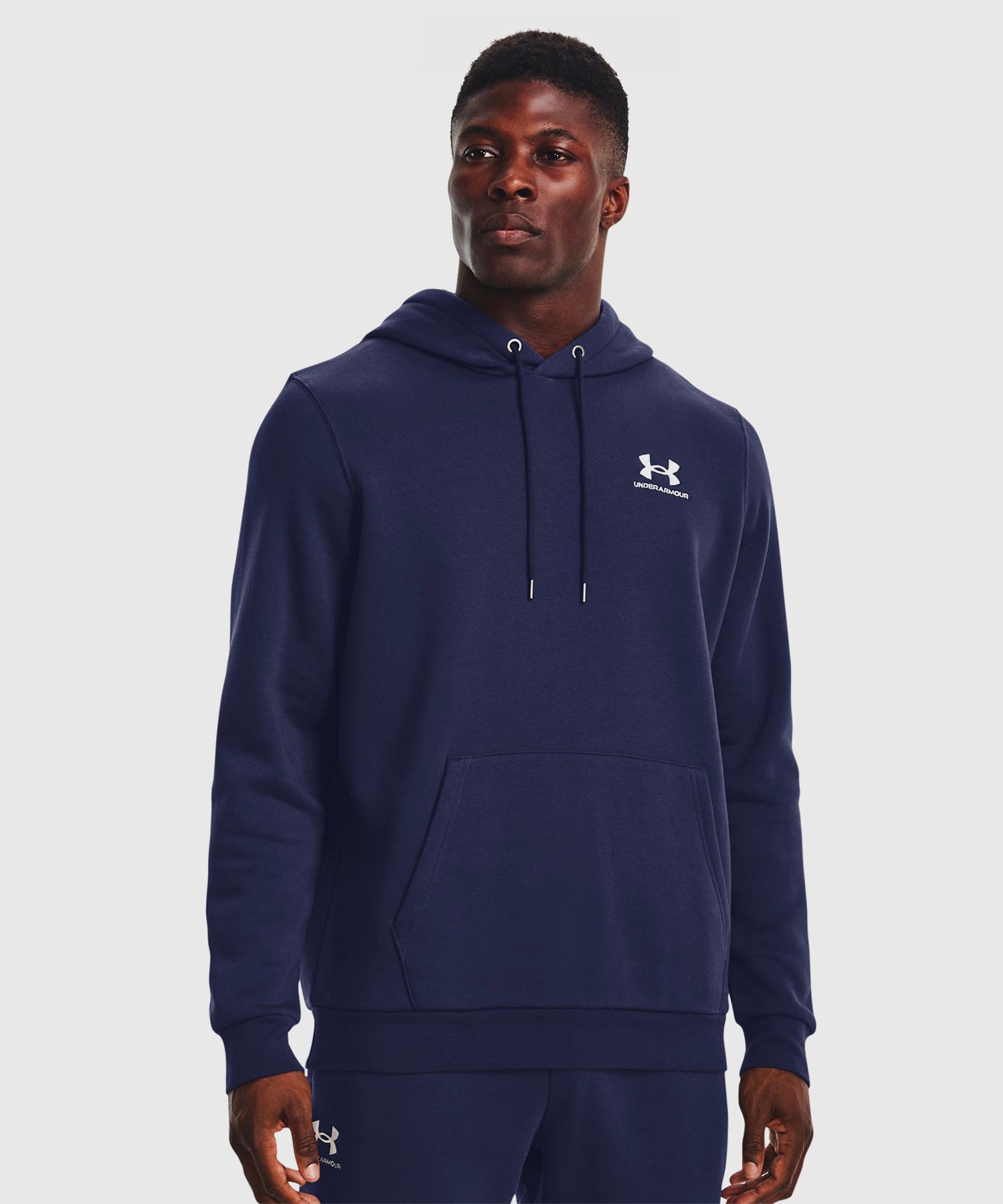 Sweat À Capuche Under Armour Ua Essential Fleece Bleu Marine