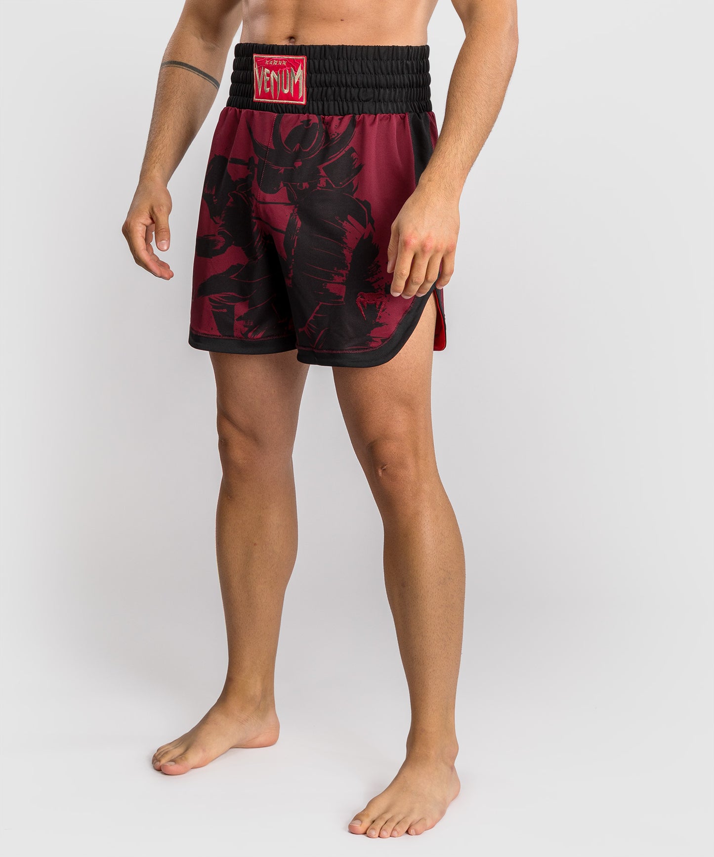 Venum x Assassin’s Creed Shadows Men’s Boxing Shorts - Burgundy/Black