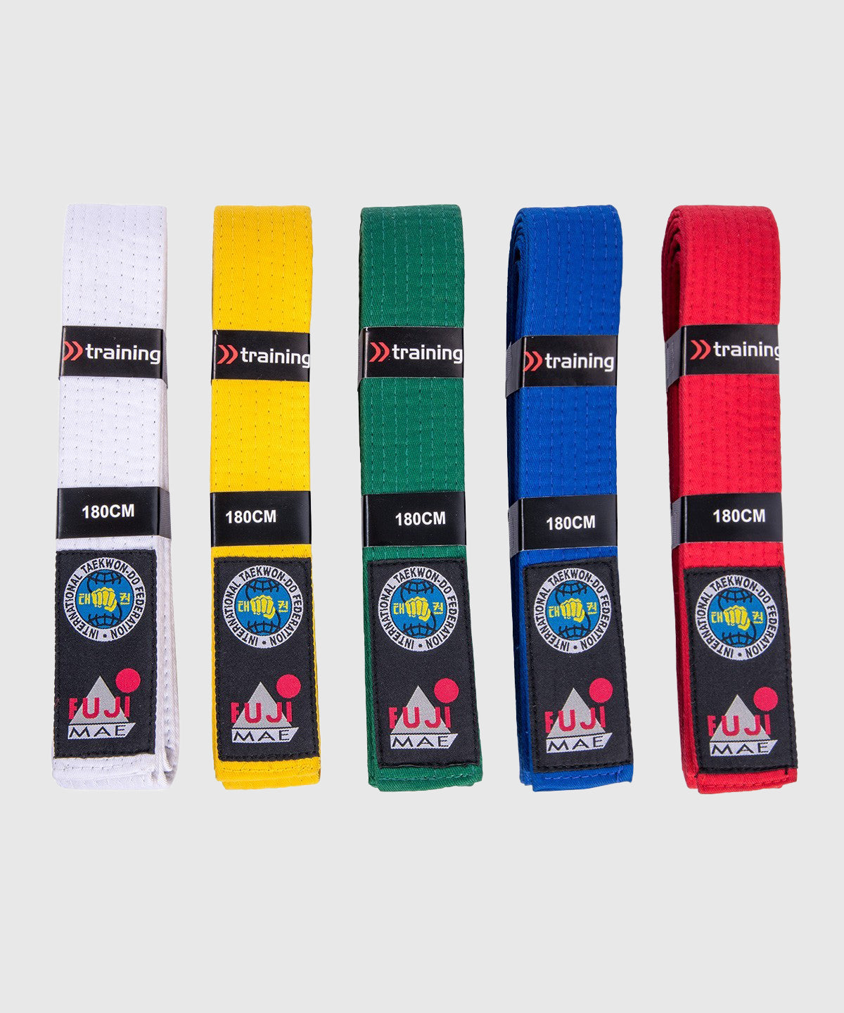 Ceinture de taekwondo ITF Fujimae - Bleu