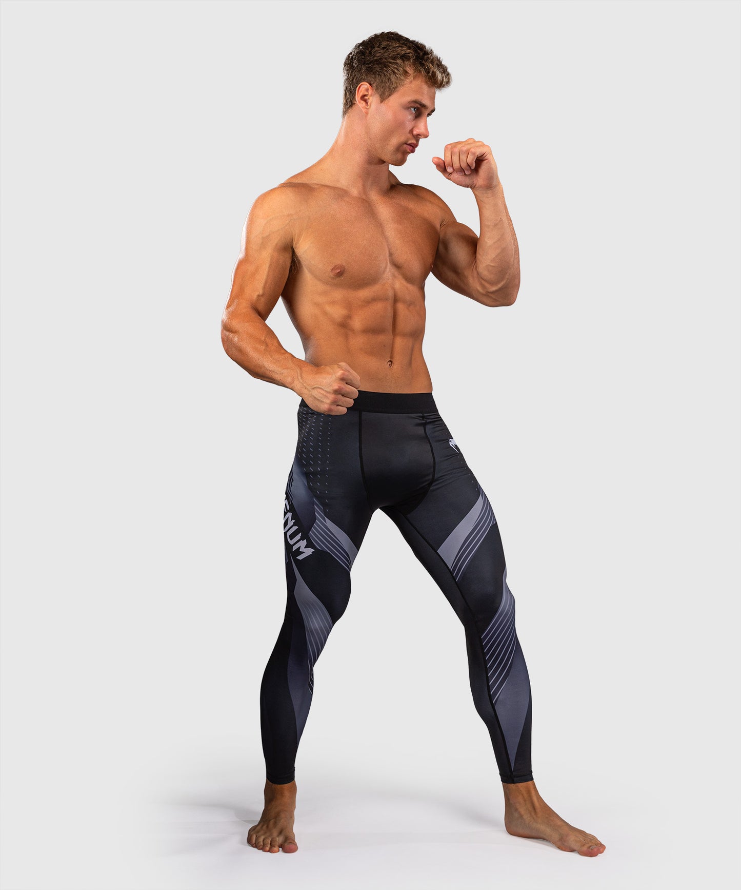 Venum No-Gi 6.0 Spats - Schwarz/Weiß
