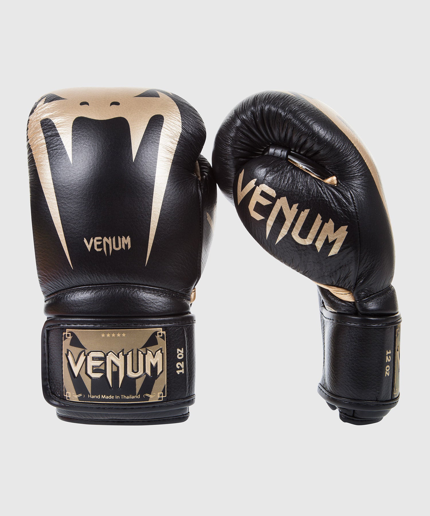 Venum Giant 3.0 ボクシンググローブ ブラック/ブラック12oz Venum Giant 3.0 Boxing Gloves - Nappa Leather Black Gold – Dragon Bleu