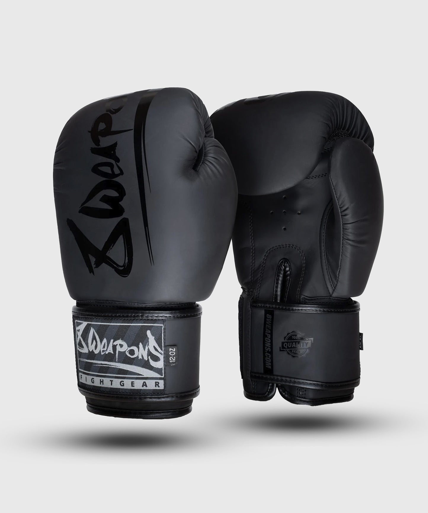 8 Weapons Unlimited 2.0 Guantoni da Boxe - Nero/Nero