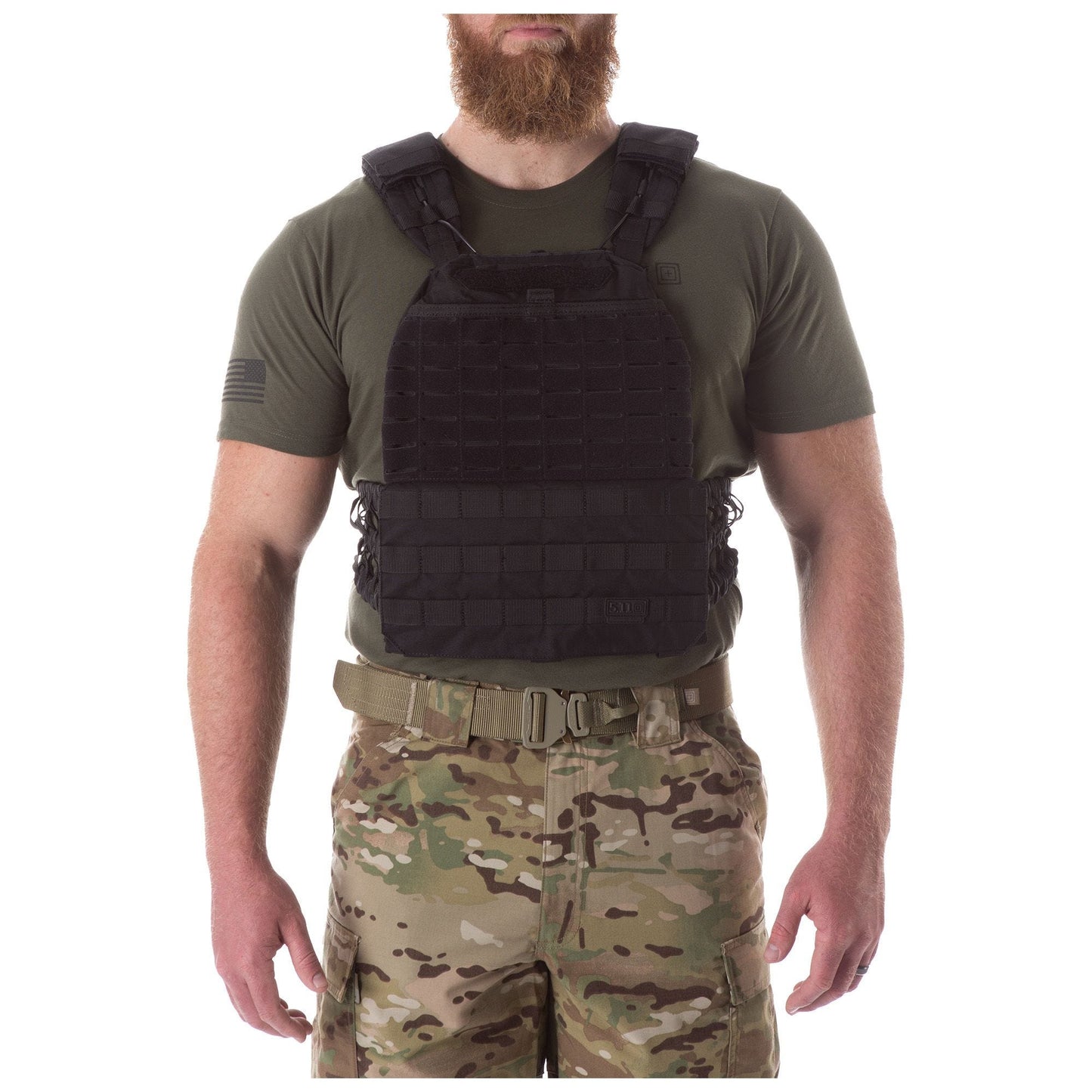 Gilet lesté porte-plaques TacTec 5.11 Tactical - Noir