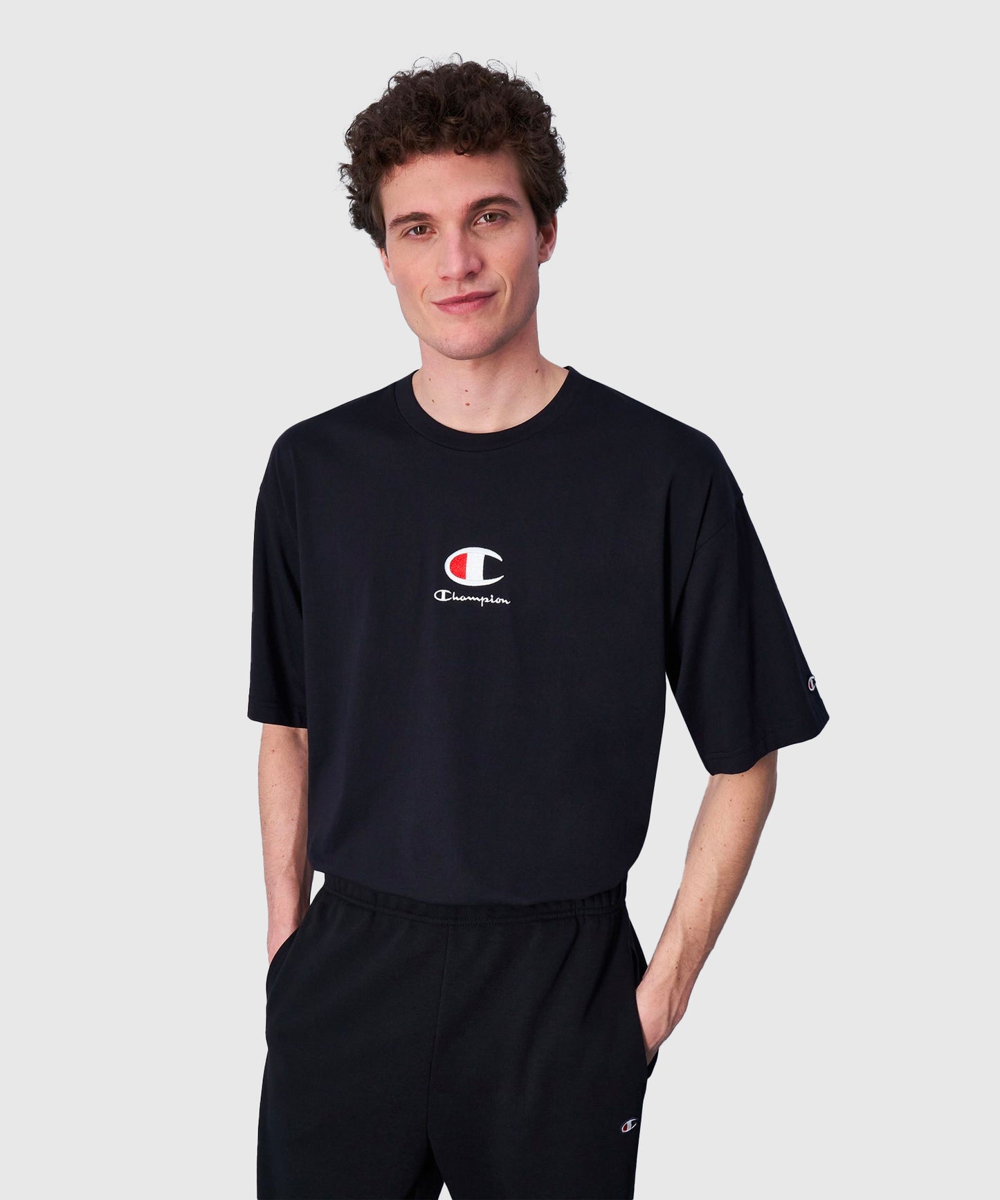 Champion Legacy Camiseta de Manga Corta – Azul Marino