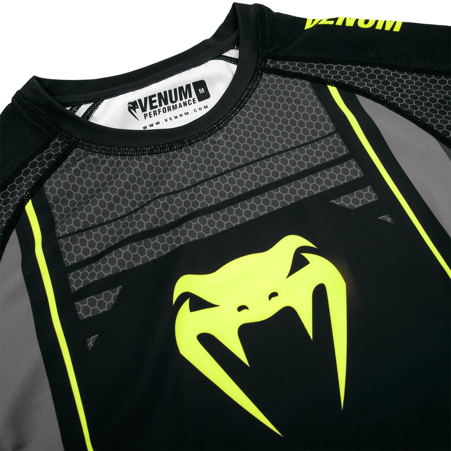 Rashguard Venum Technical 2.0 - Manches Longues - Noir/Jaune