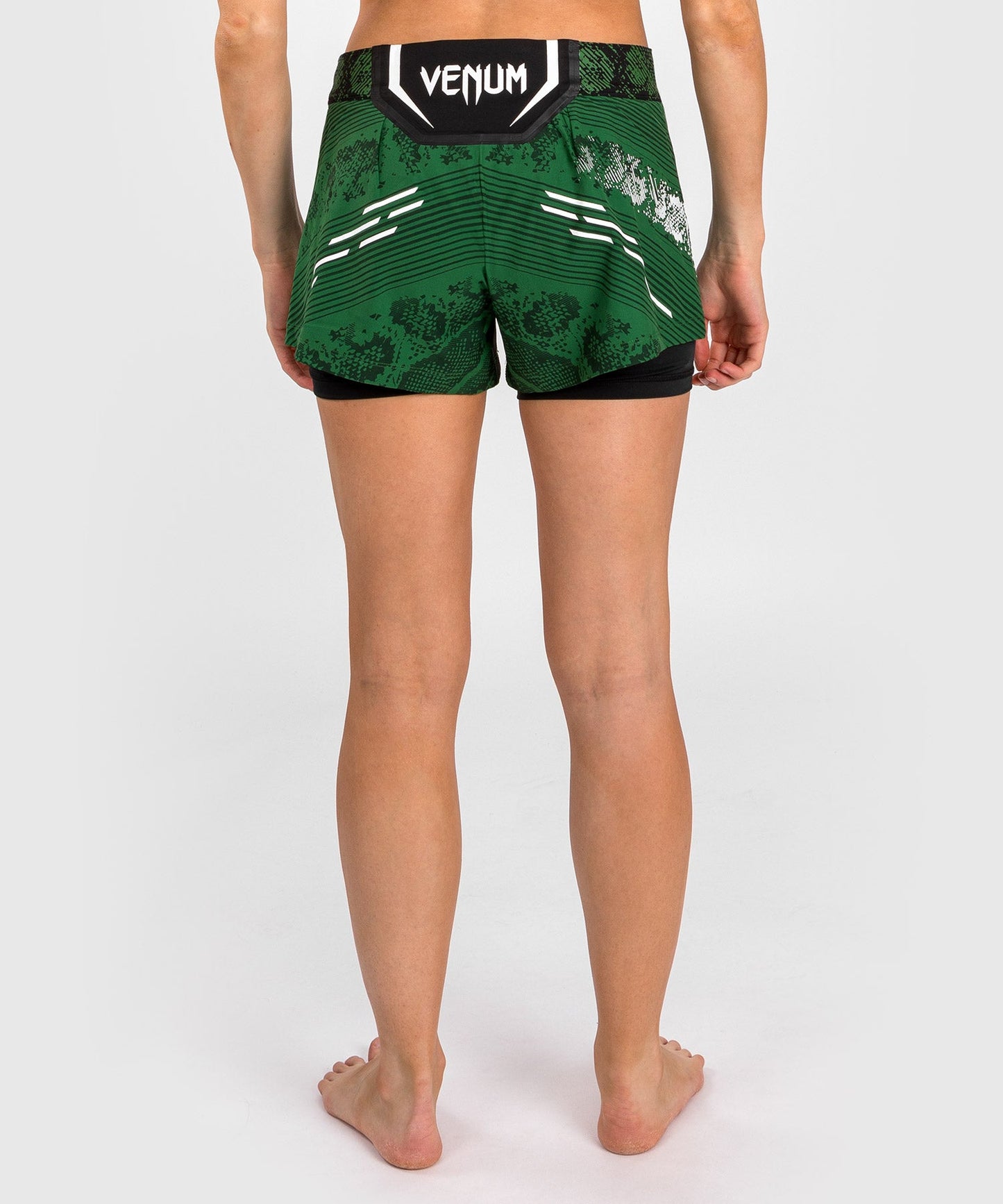 Women's UFC Adrenaline by Venum Authentic Fight Night Shorts - Green