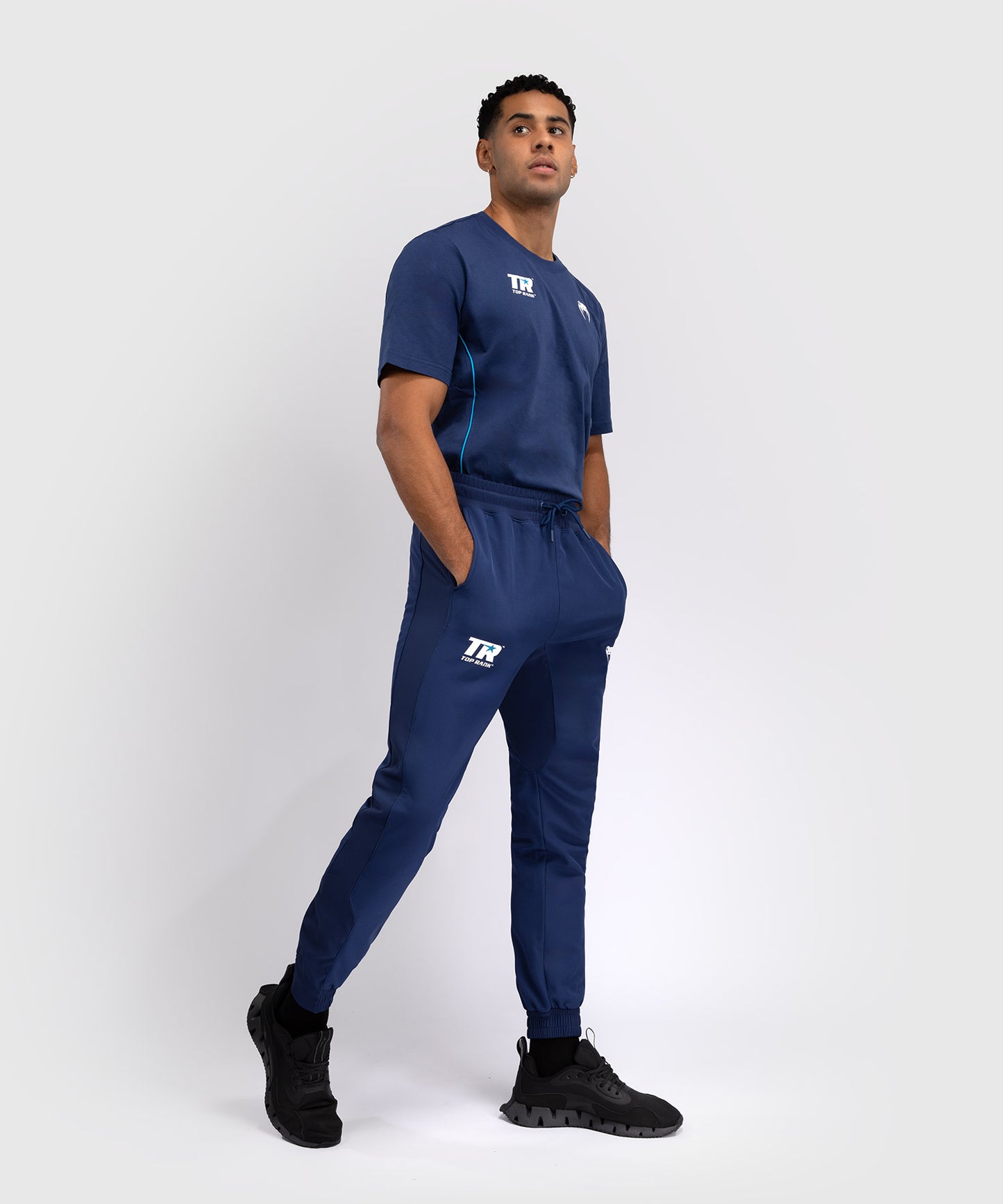 Venum x Top Rank Original Pantalones de Rendimiento para Hombre - Azul Marino