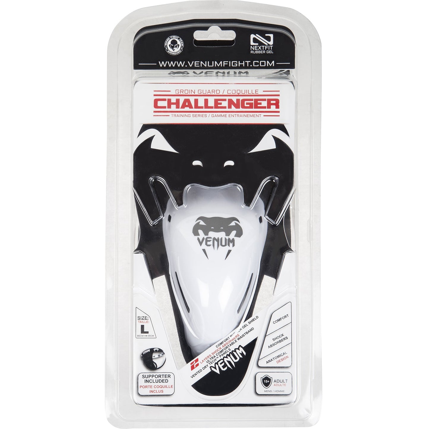 Coquille et porte-coquille Venum "Challenger"