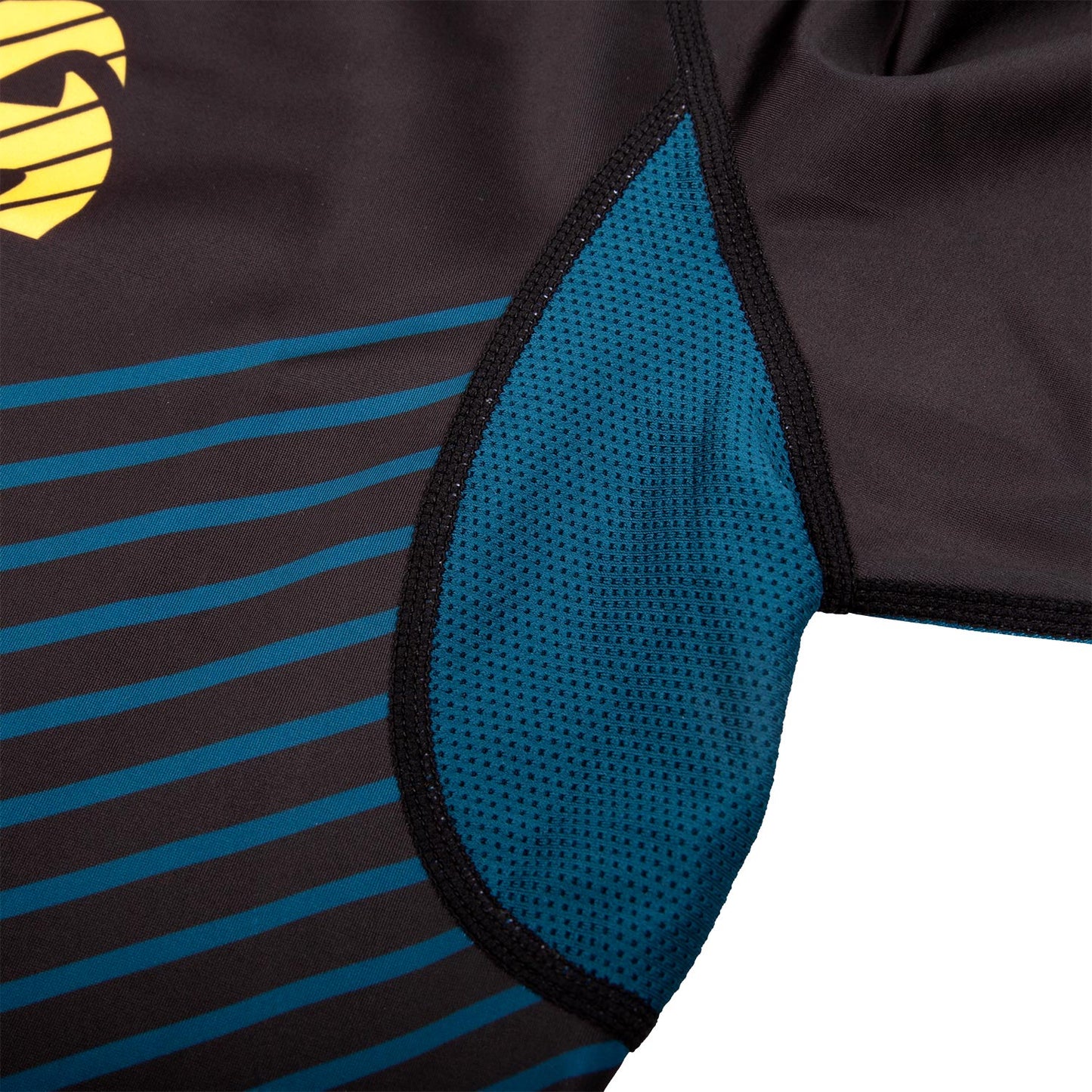 Rashguard Venum Plasma - Mangas Cortas - Negro/Amarillo
