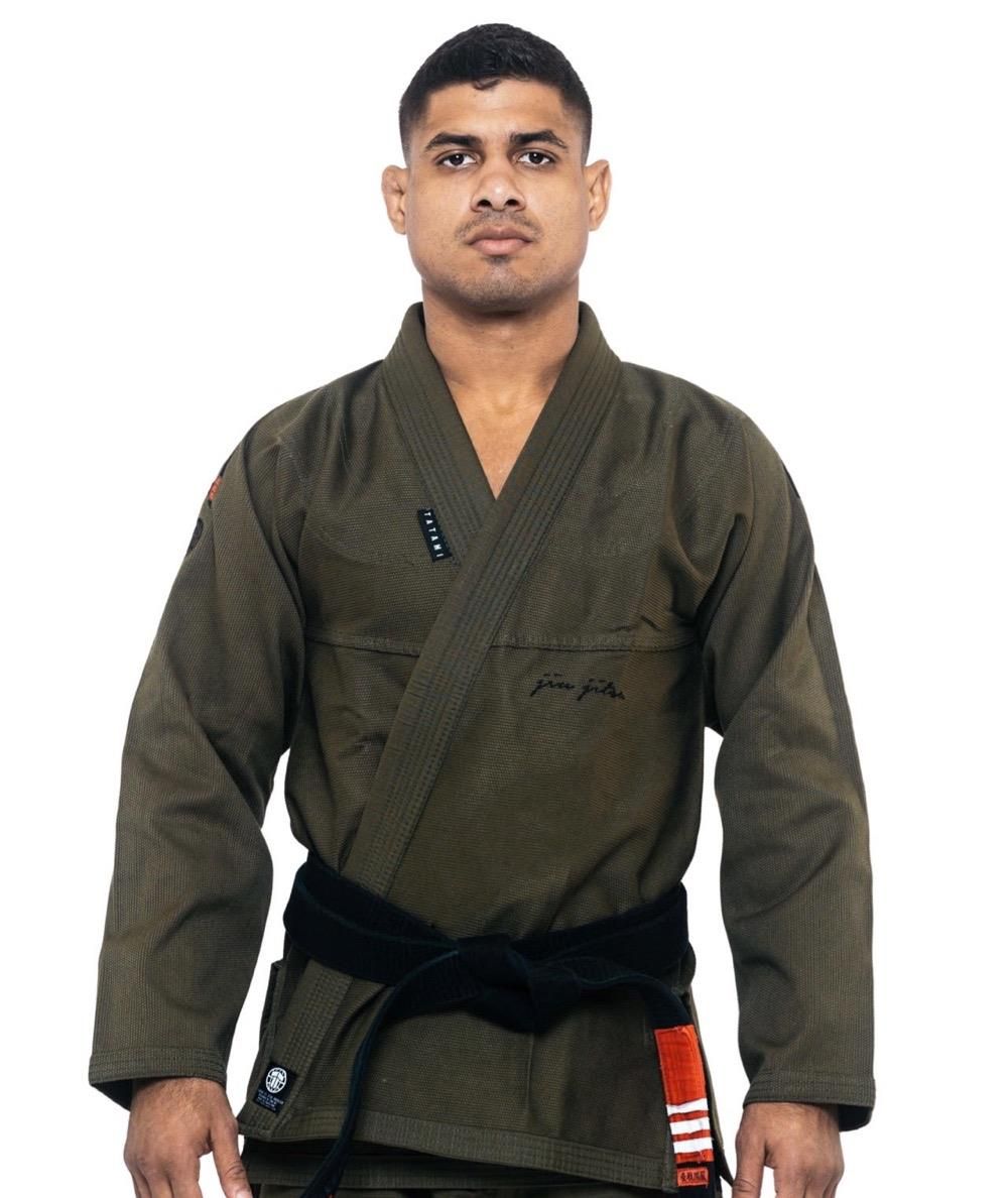 KIMONO DE JJB TATAMI FIGHTWEAR ELEMENTS SUPERLITE - KHAKI