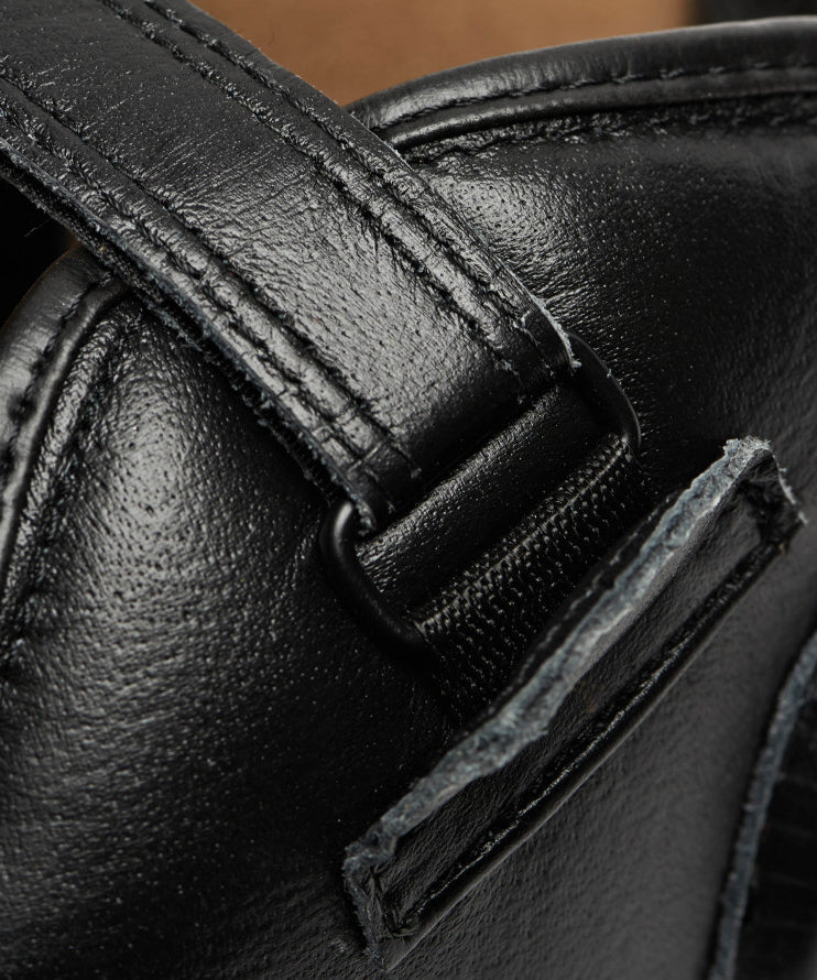 Casque de boxe avec barre Leone Protection - Noir