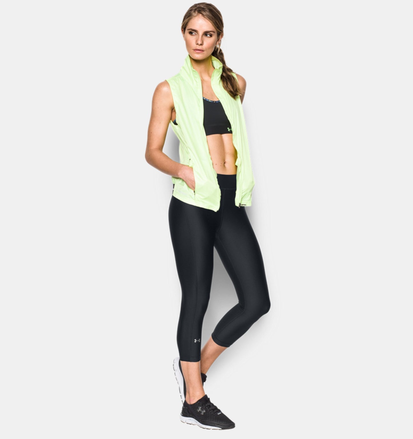 Corsaire Femme Under Armour HeatGear - Noir