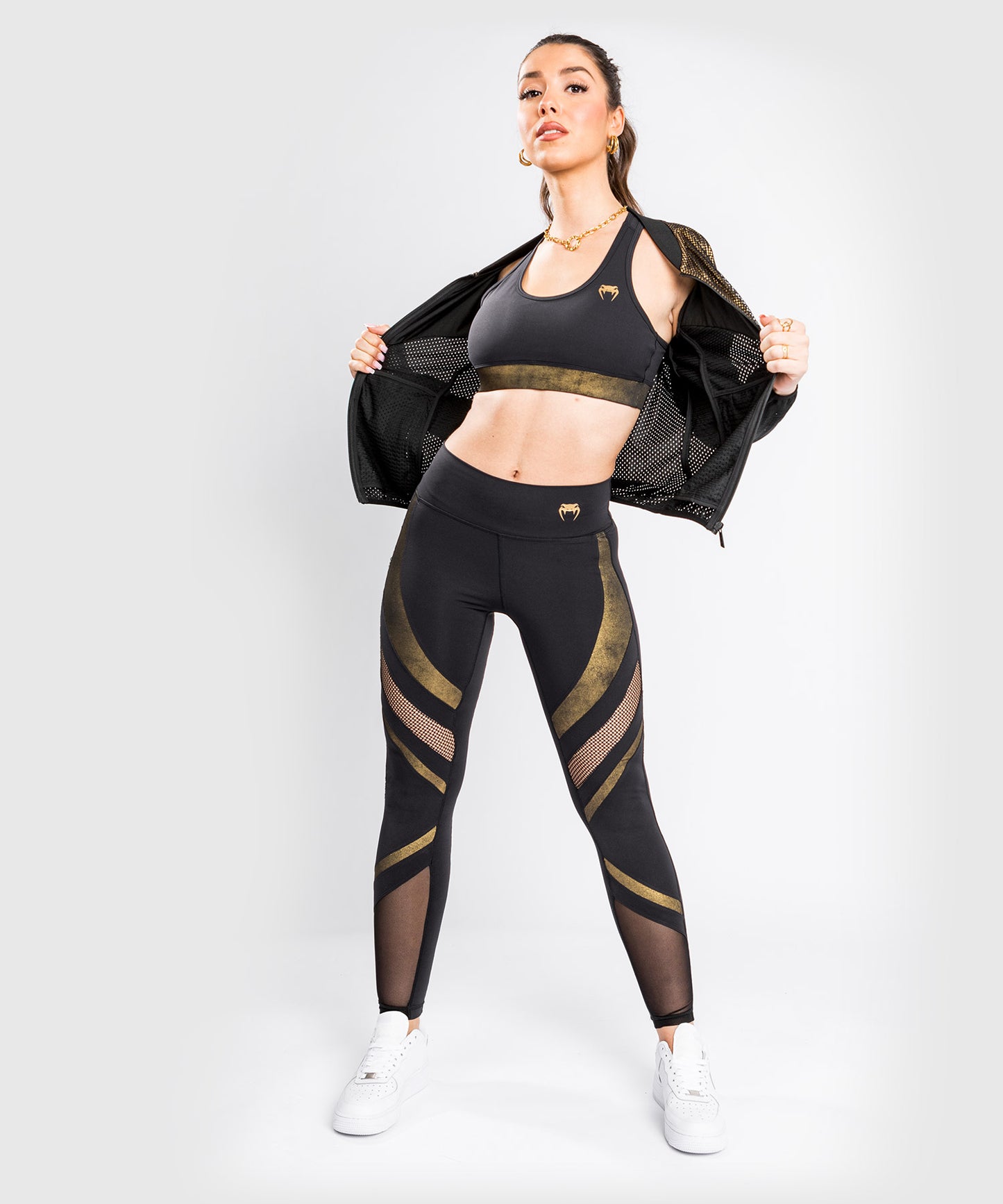 Venum Lightning 7/8 Leggings – Schwarz/Gold