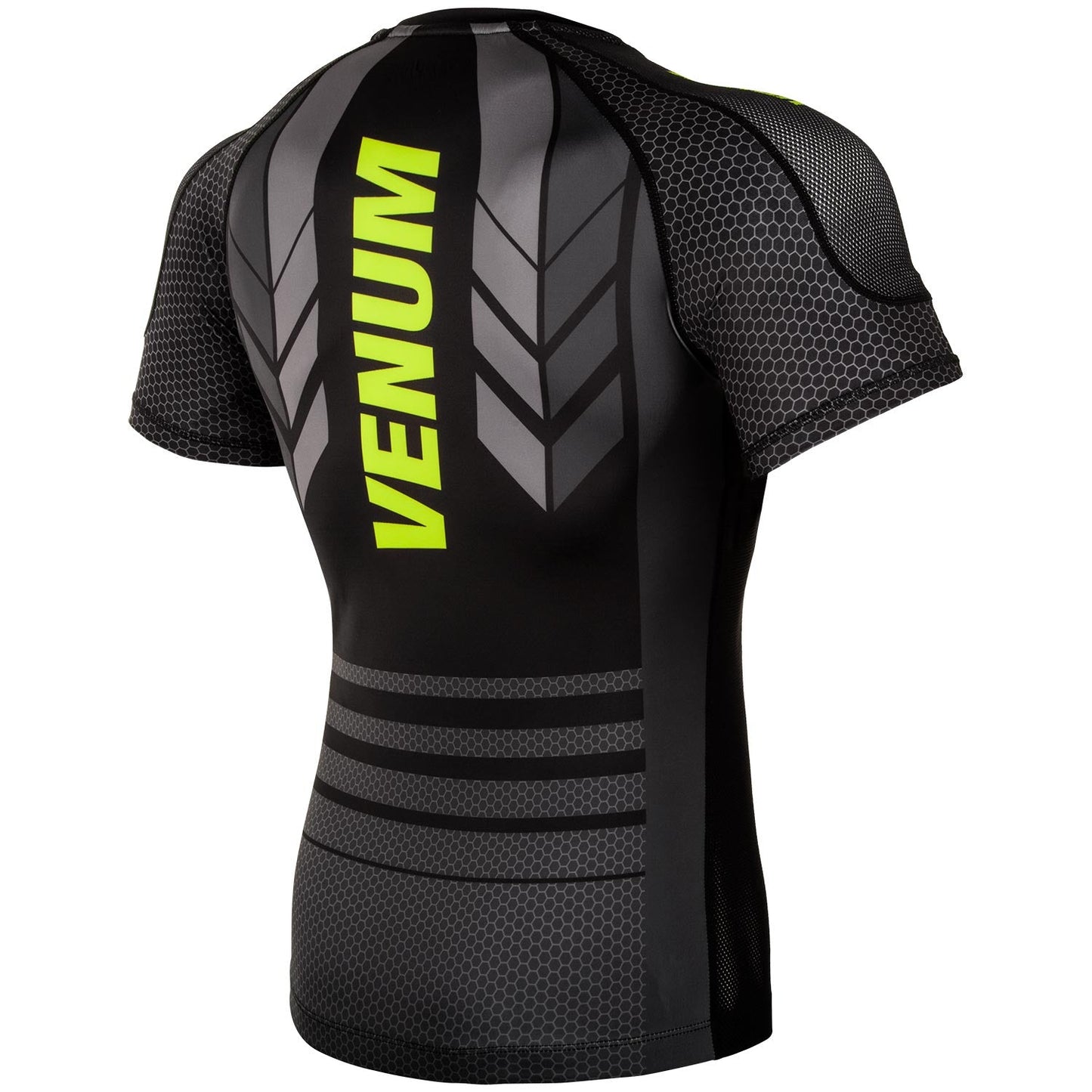 Rashguard Venum Technical 2.0 - Short Sleeve - Black/Yellow