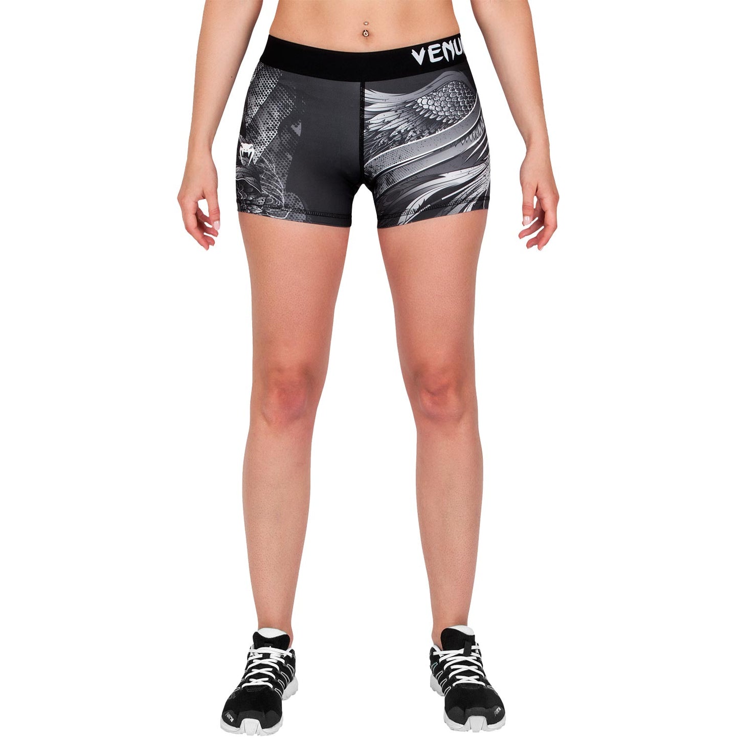 Venum Phoenix Kompression Shorts - Schwarz/Weiß - Für Frauen