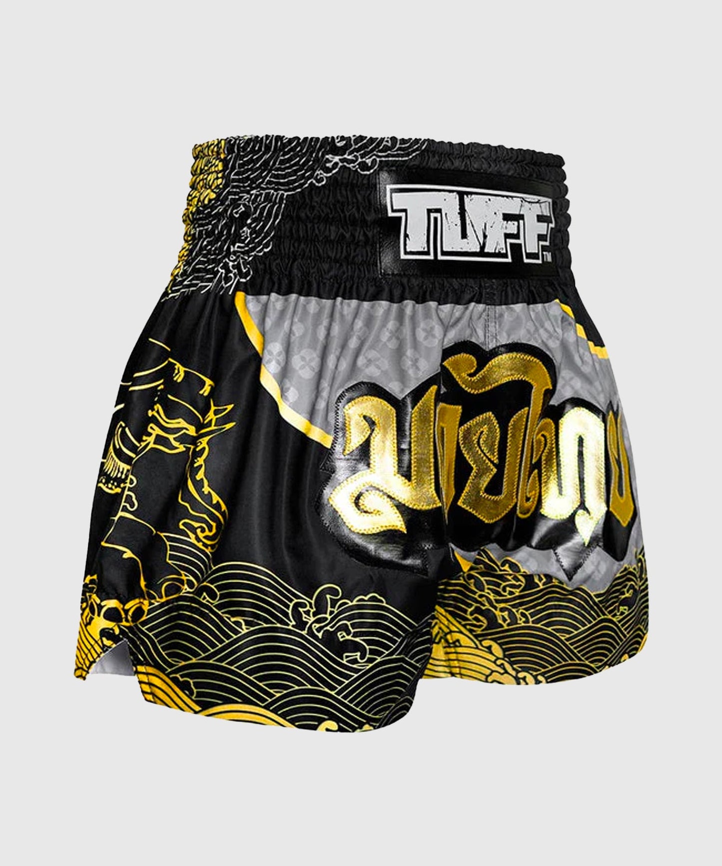Tuff Waree Kunchorn Muay Thai Shorts - Schwarz