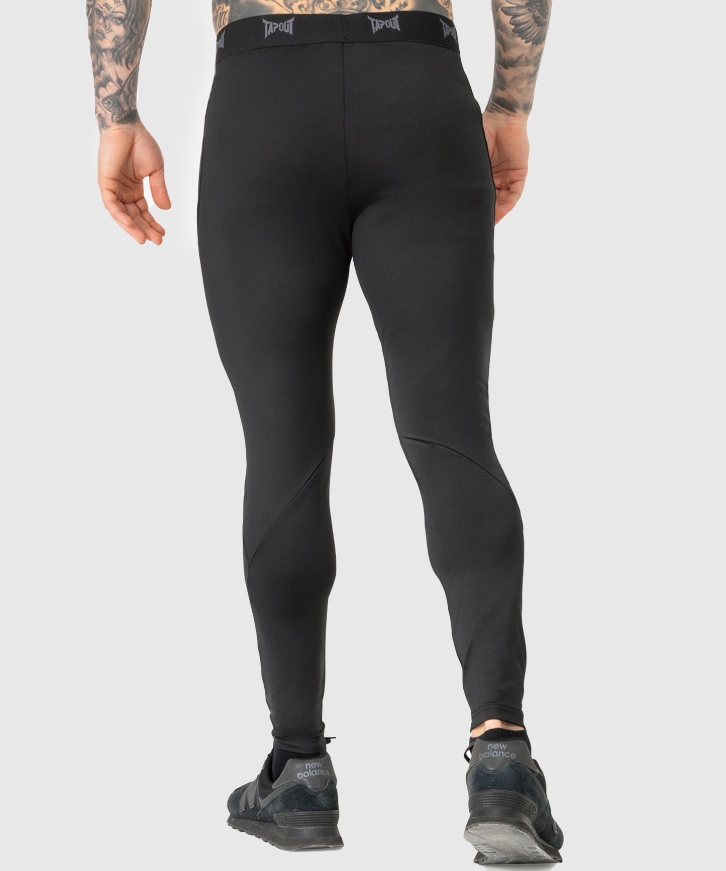 Tapout Training Leggings - Nero/Verde