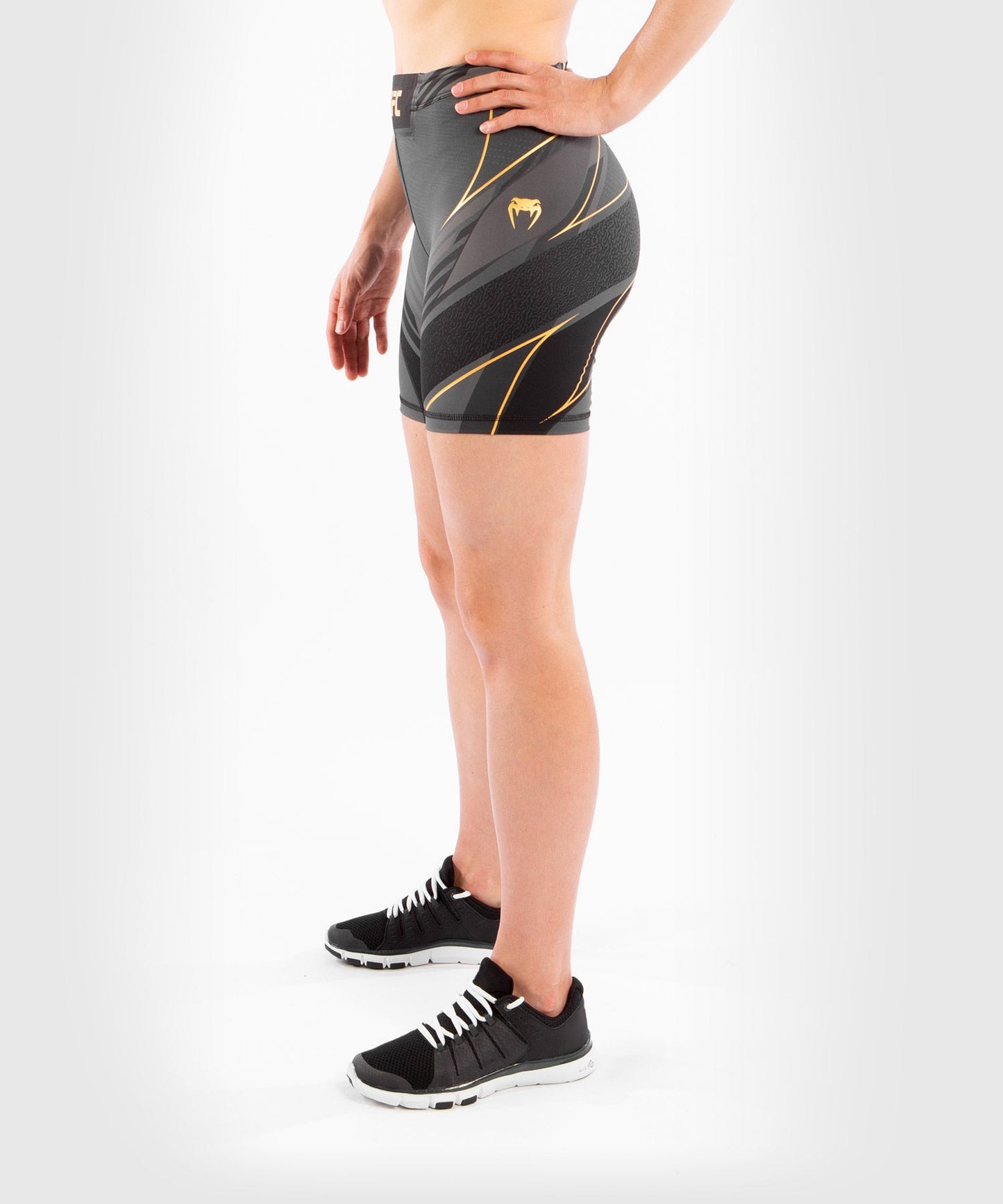 Women's UFC Venum Authentic Fight Night Compression Short - Long Cut - Champion
