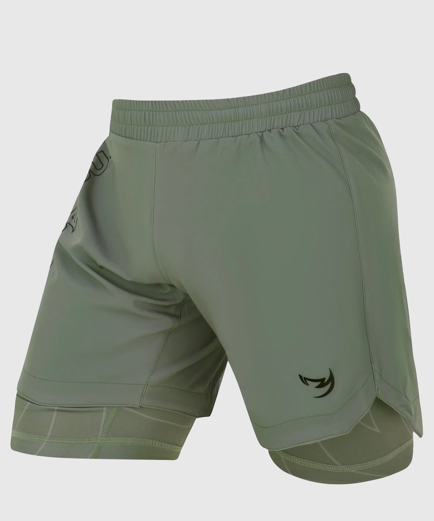 Fumetsu Dual Layer Icon Fightshorts - Olive