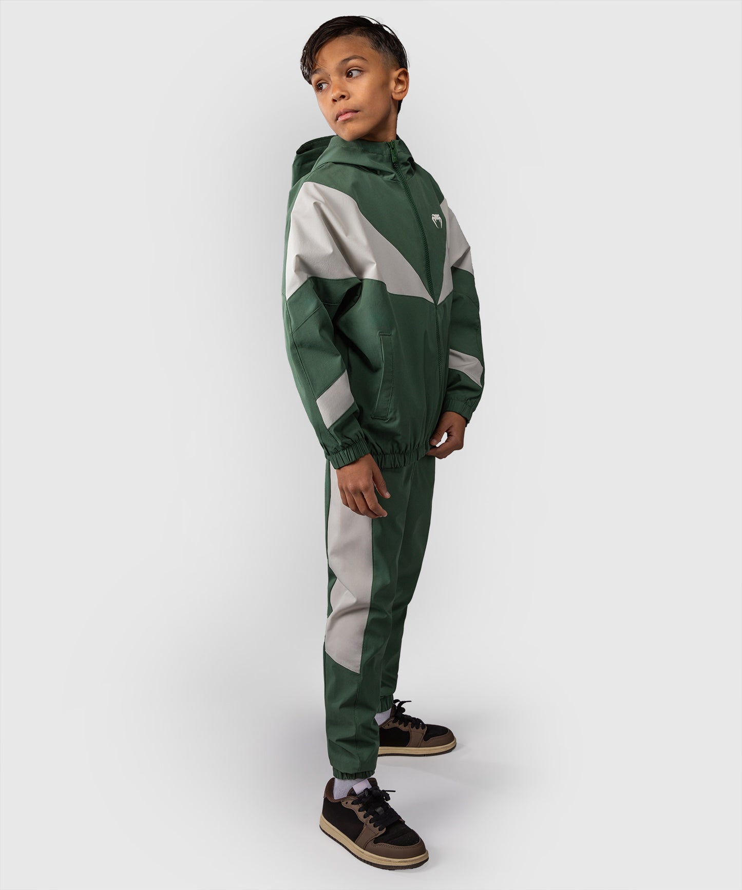 VENUM Vectra Track Jackets - Forest Green/ Off White