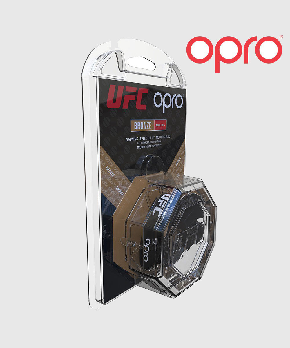 Opro UFC Zahnschutz – Schwarz/Bronze