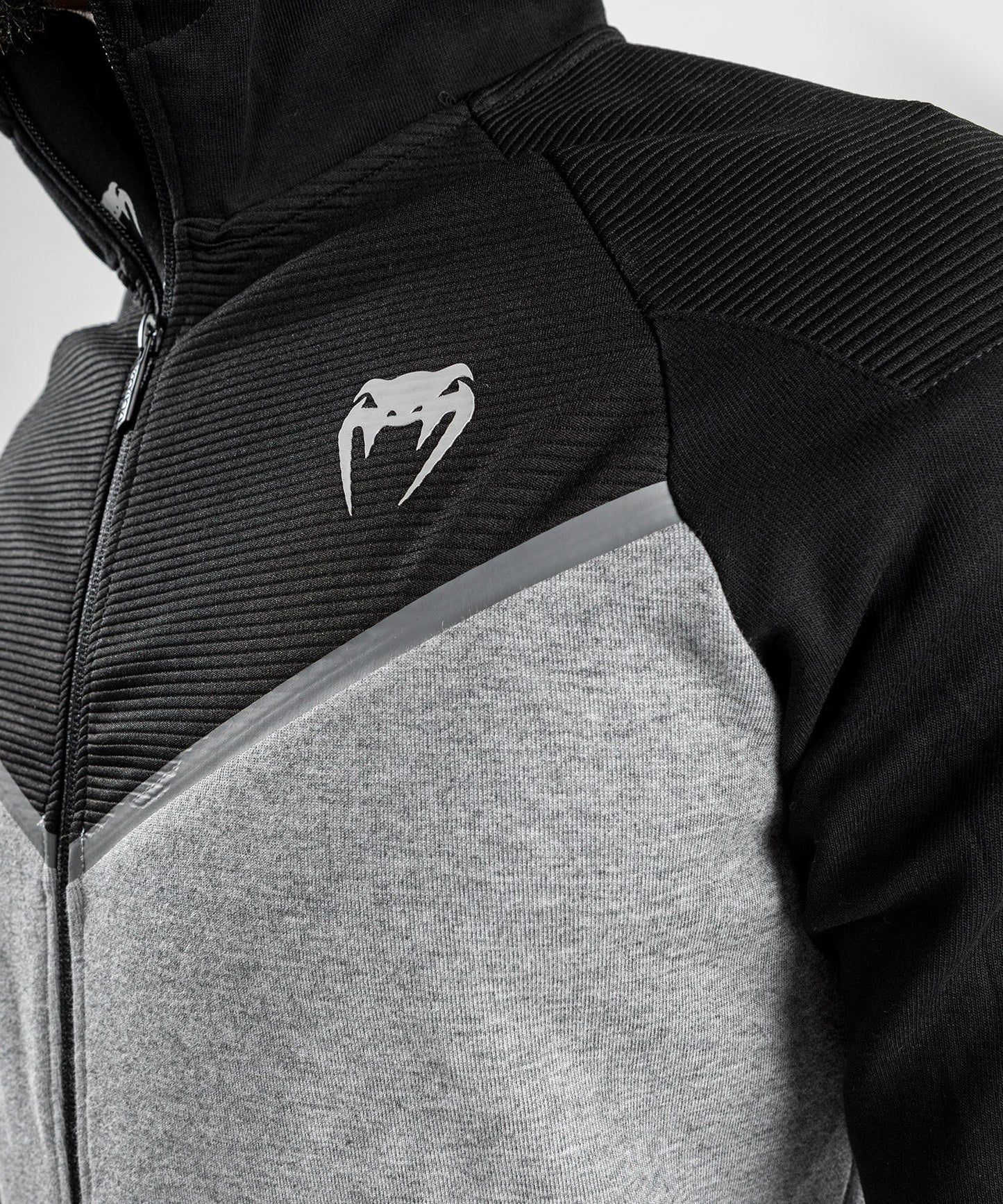 Venum Laser Evo 2.0 Hooded Sweatshirt - Black/Grey