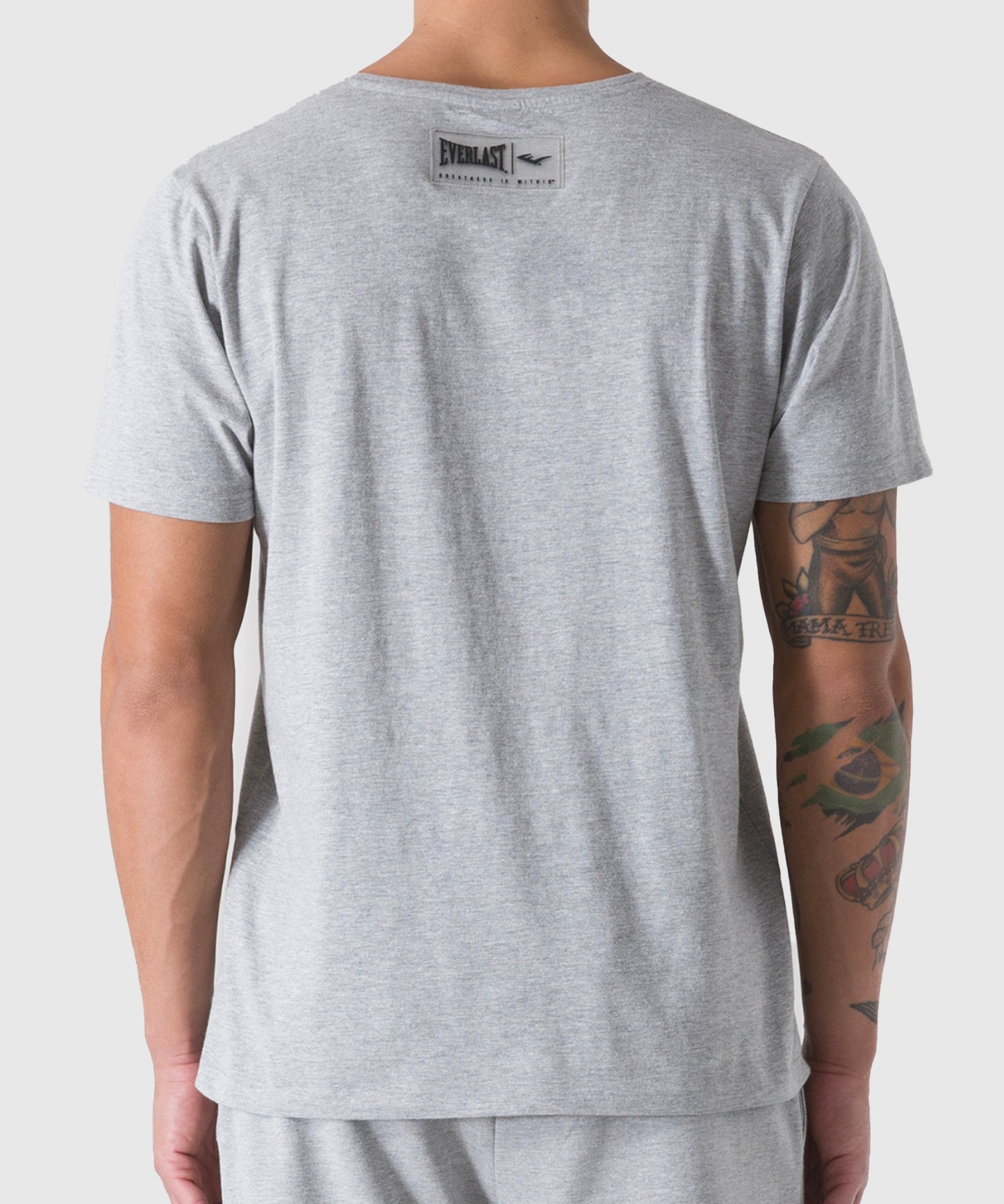 T-shirt Everlast Regular Square - Gris Chiné
