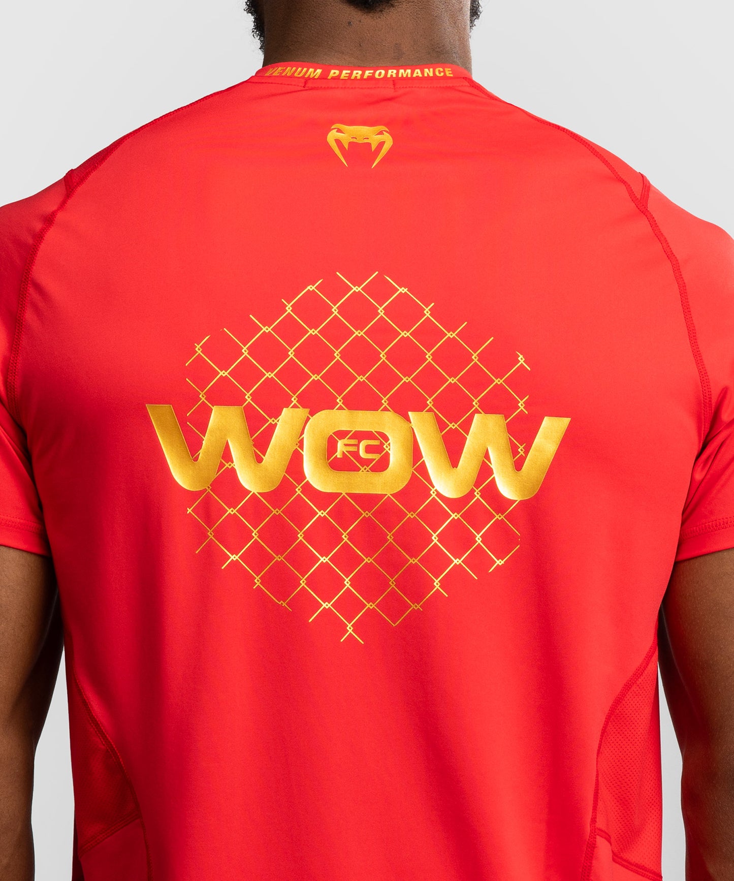 T-shirt Dry-Tech Venum x WOW FC - Rouge/Or
