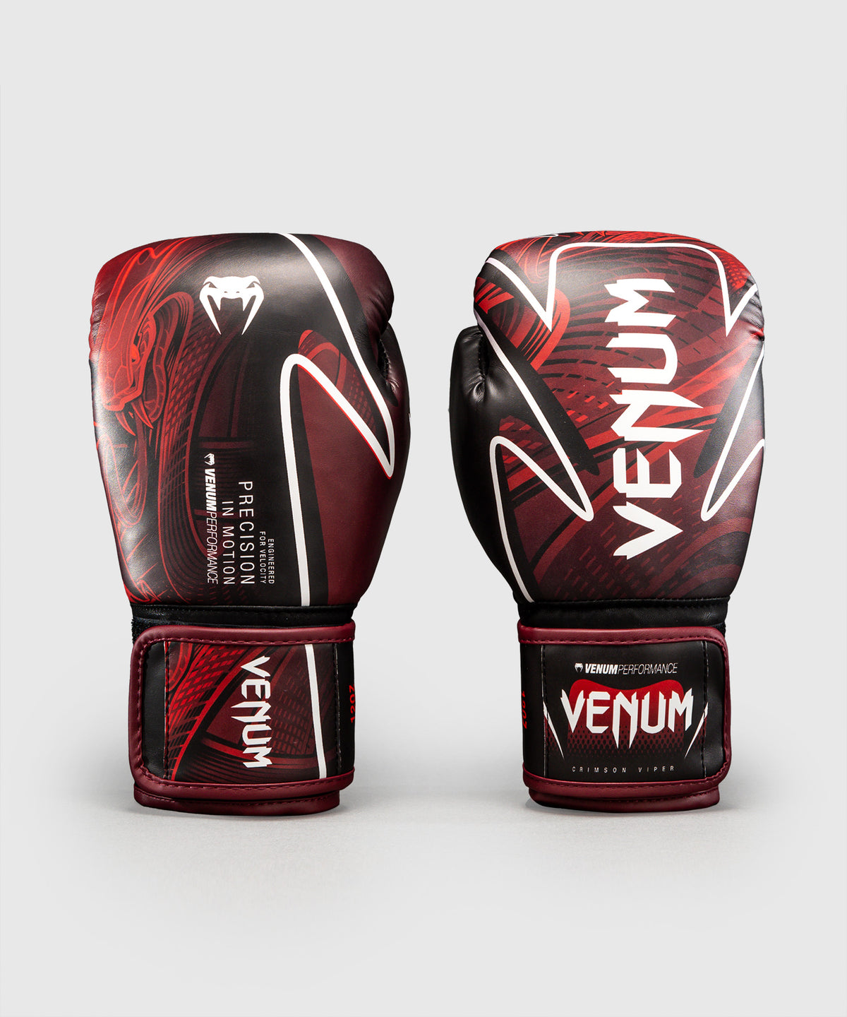 Venum Crimson Viper 2.0 Impact Guantes de boxeo - Negro/Rojo