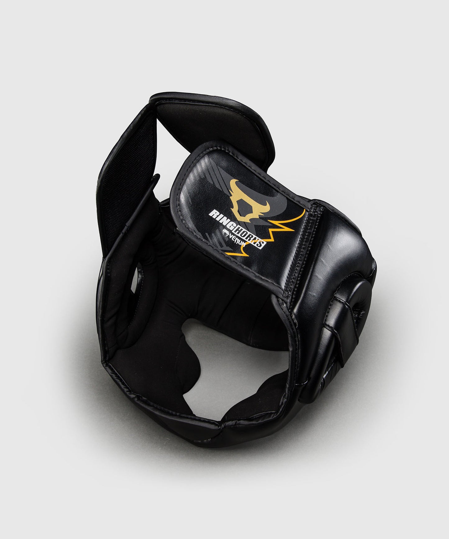 Venum Ringhorns Charger Kopfschutz – Schwarz/Gold