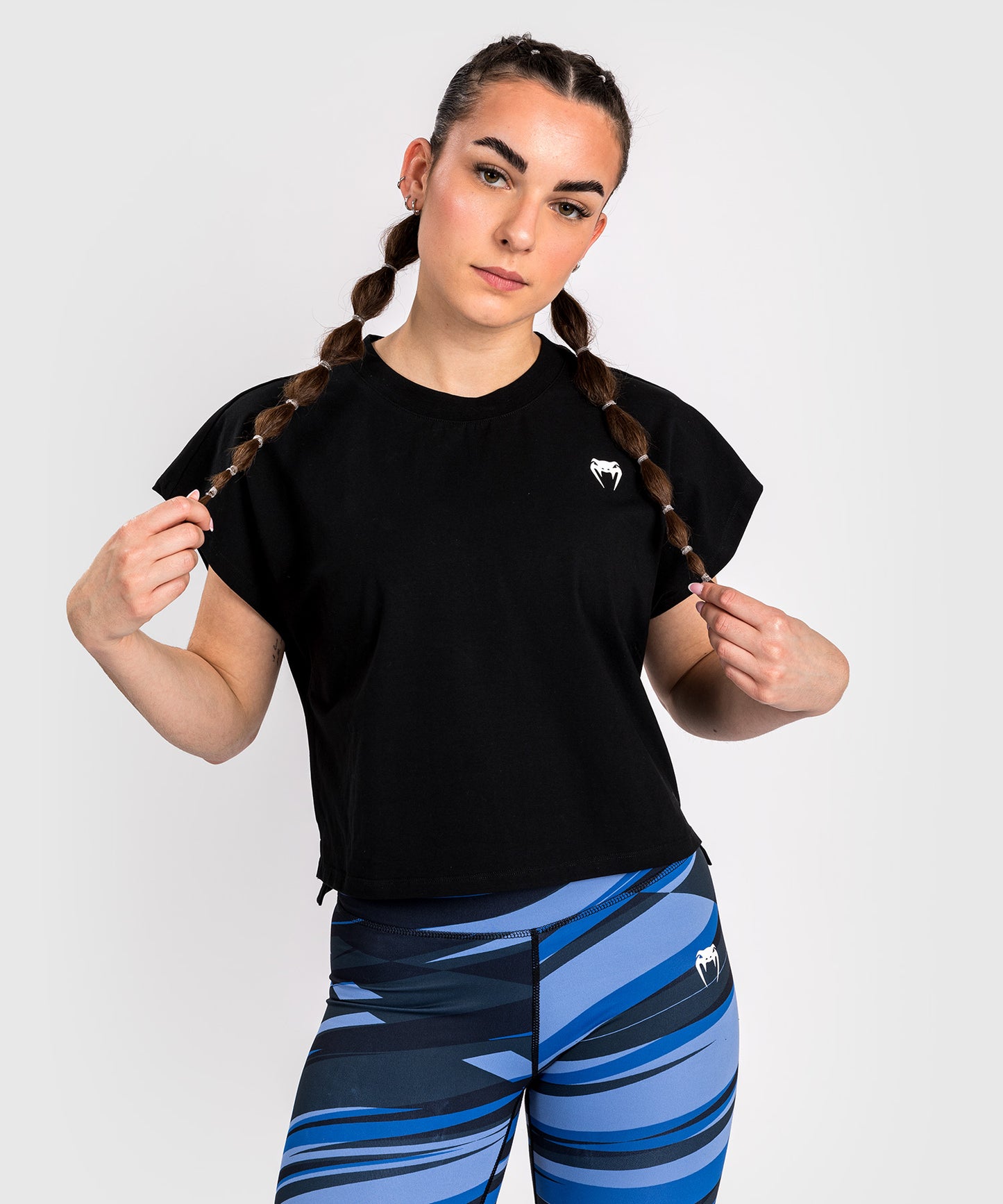 Crop-top pour Femmes Venum Abyss - Noir Intense