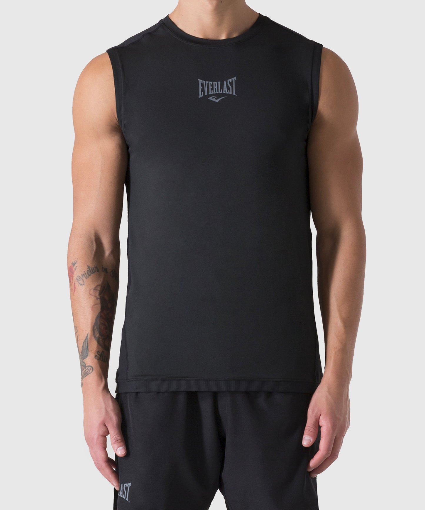 Everlast Compression Tank Top – Black