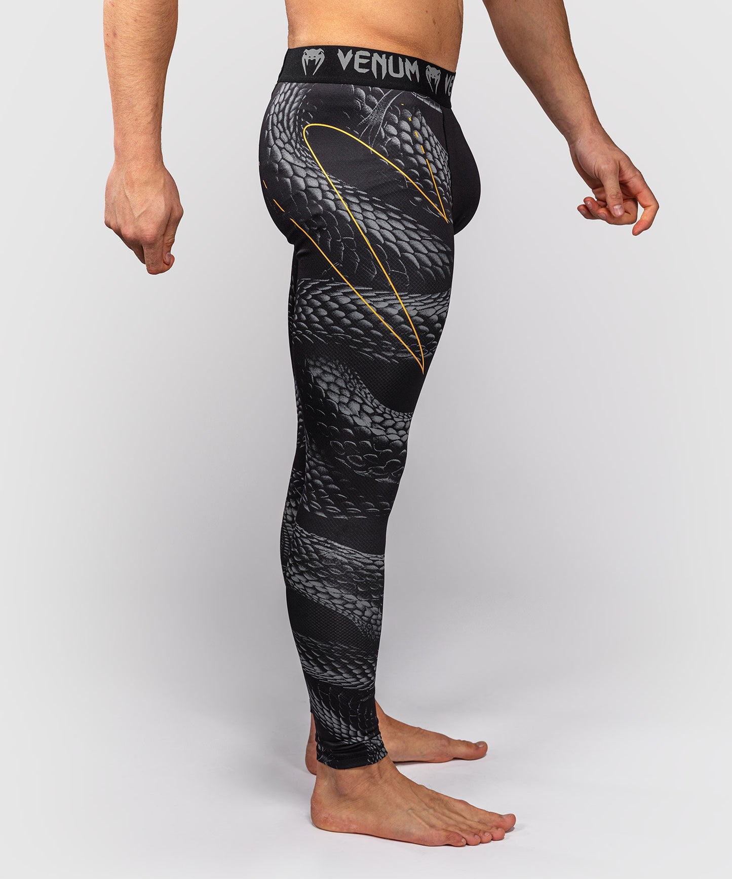 Pantalon de compression Venum Matupa - Noir/Gris/Or