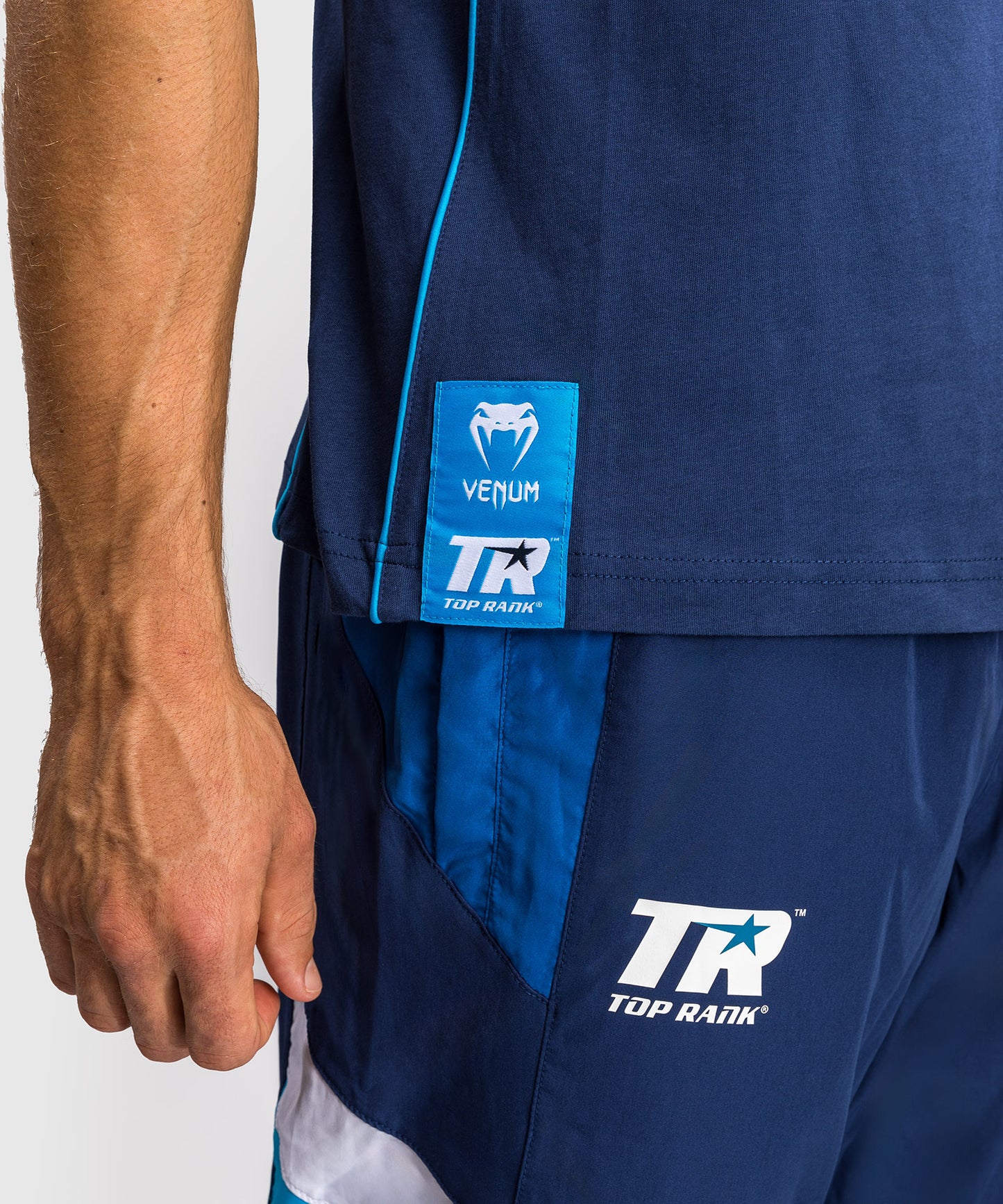 Venum x Top Rank Original Camiseta para Hombre - Azul Marino