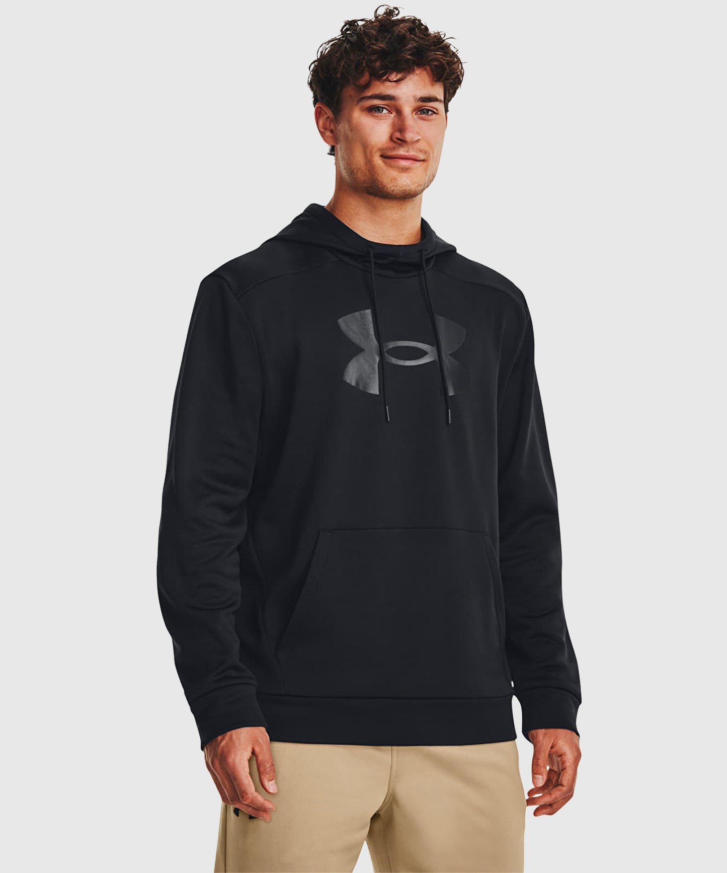 Sweat À Capuche Under Armour Fleece Big Logo - Noir