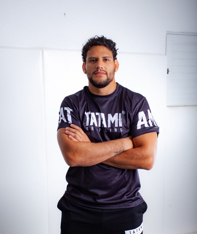 T-Shirt Grappling Tatami Fightwear Raven - Noir