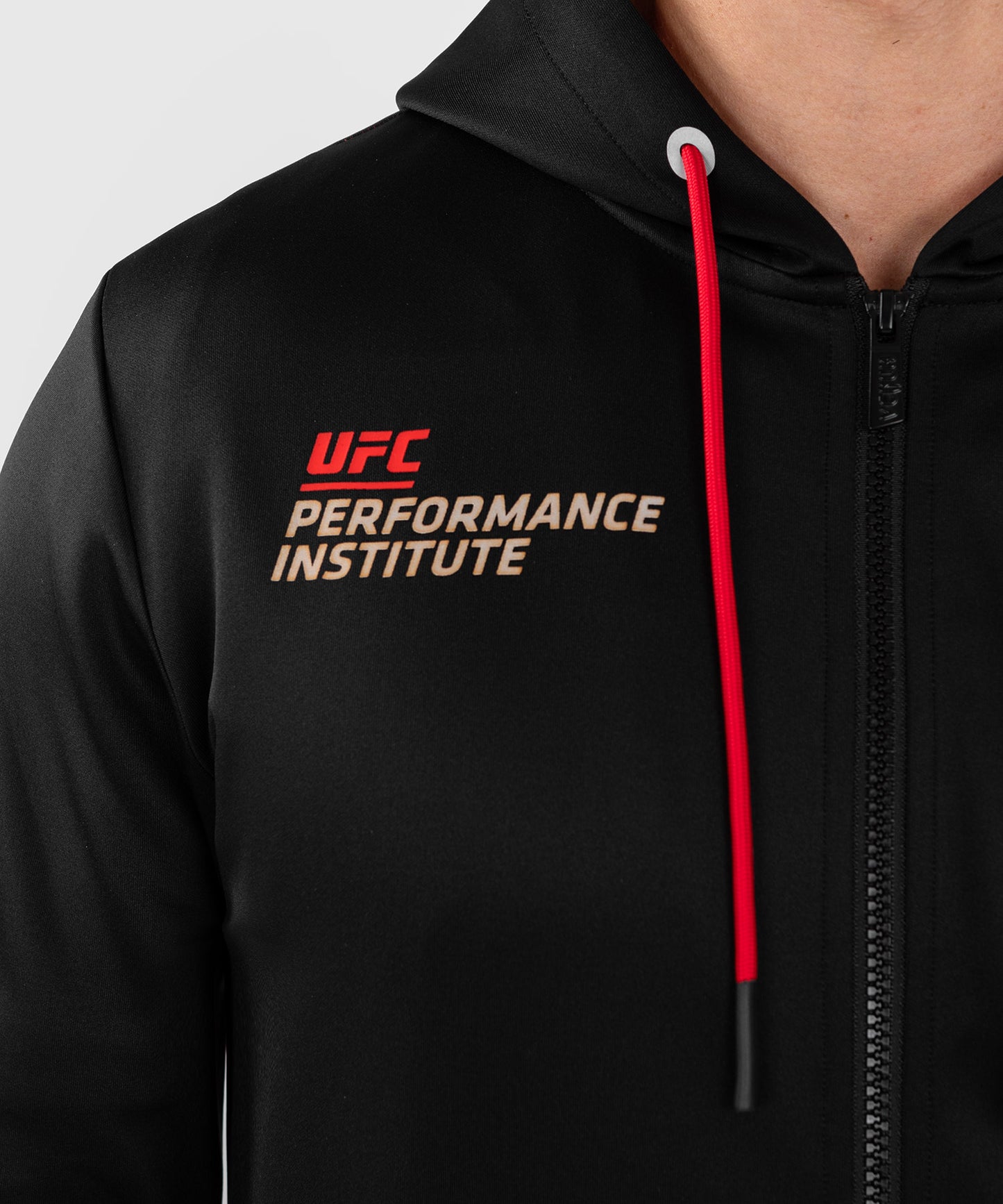 Sweatshirt à capuche UFC Venum Performance Institute 2.0 - Noir/Rouge