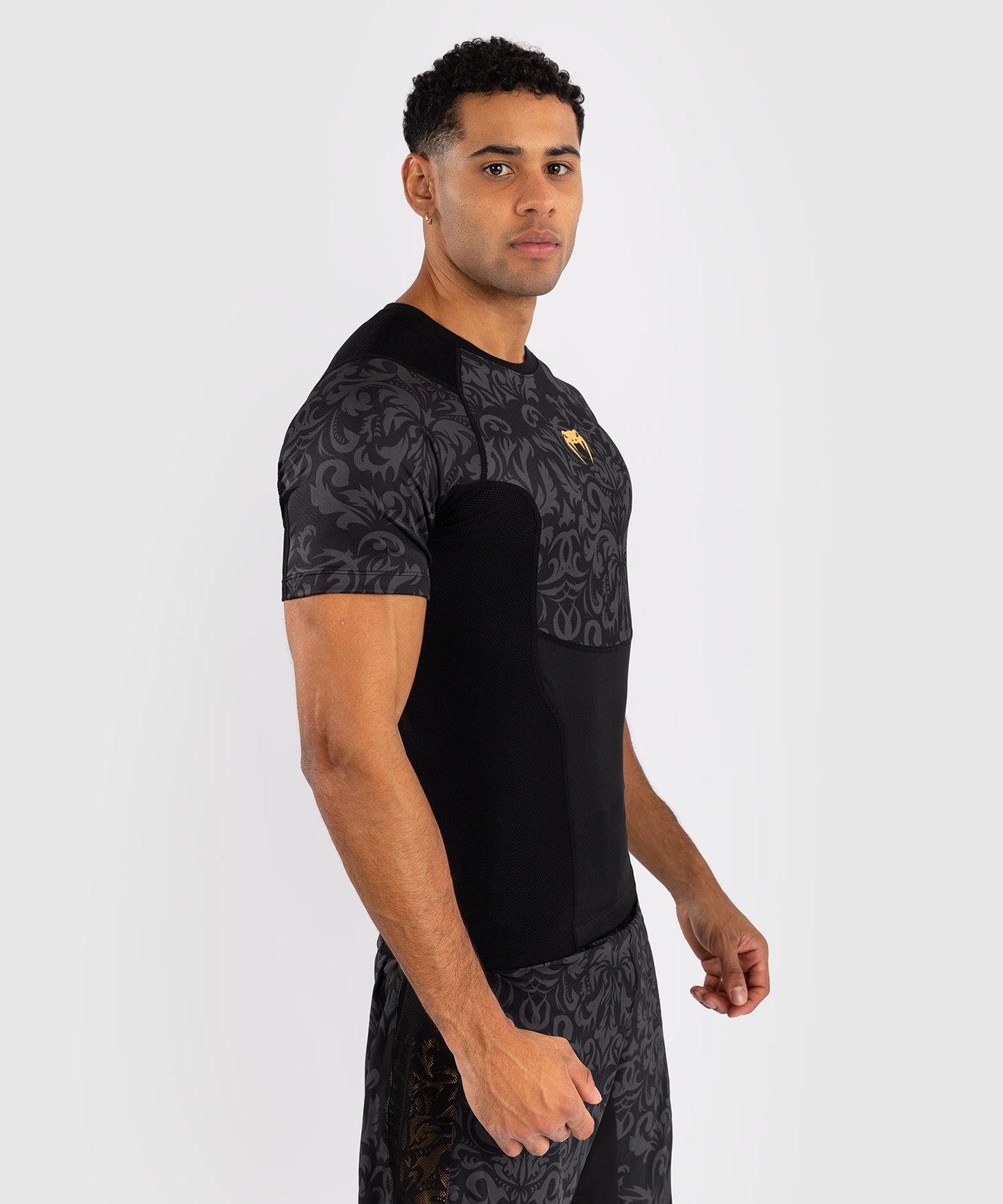 Rashguard Venum x Topuria Unmatched Edition - Noir/Doré