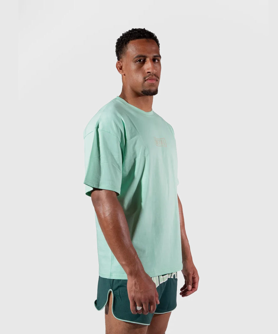 Metal Boxe Deep Waters Camiseta de Algodón - Verde
