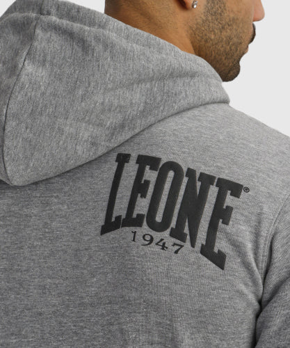 Leone Boxing Felpa con Zip - Grigio