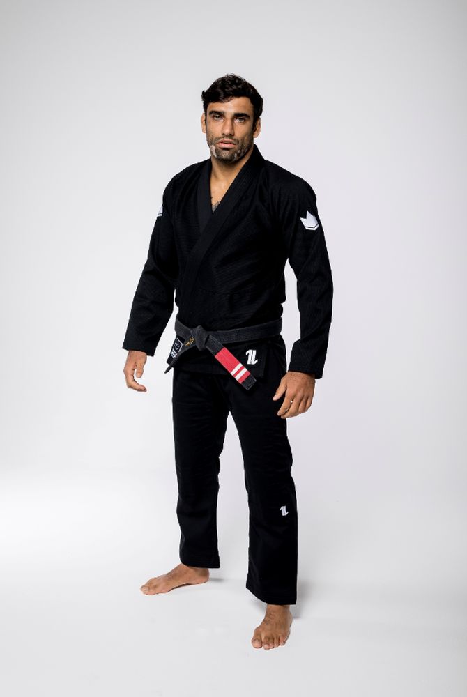 Kimono de JJB Kingz The One (ceinture blanche offerte) - Noir