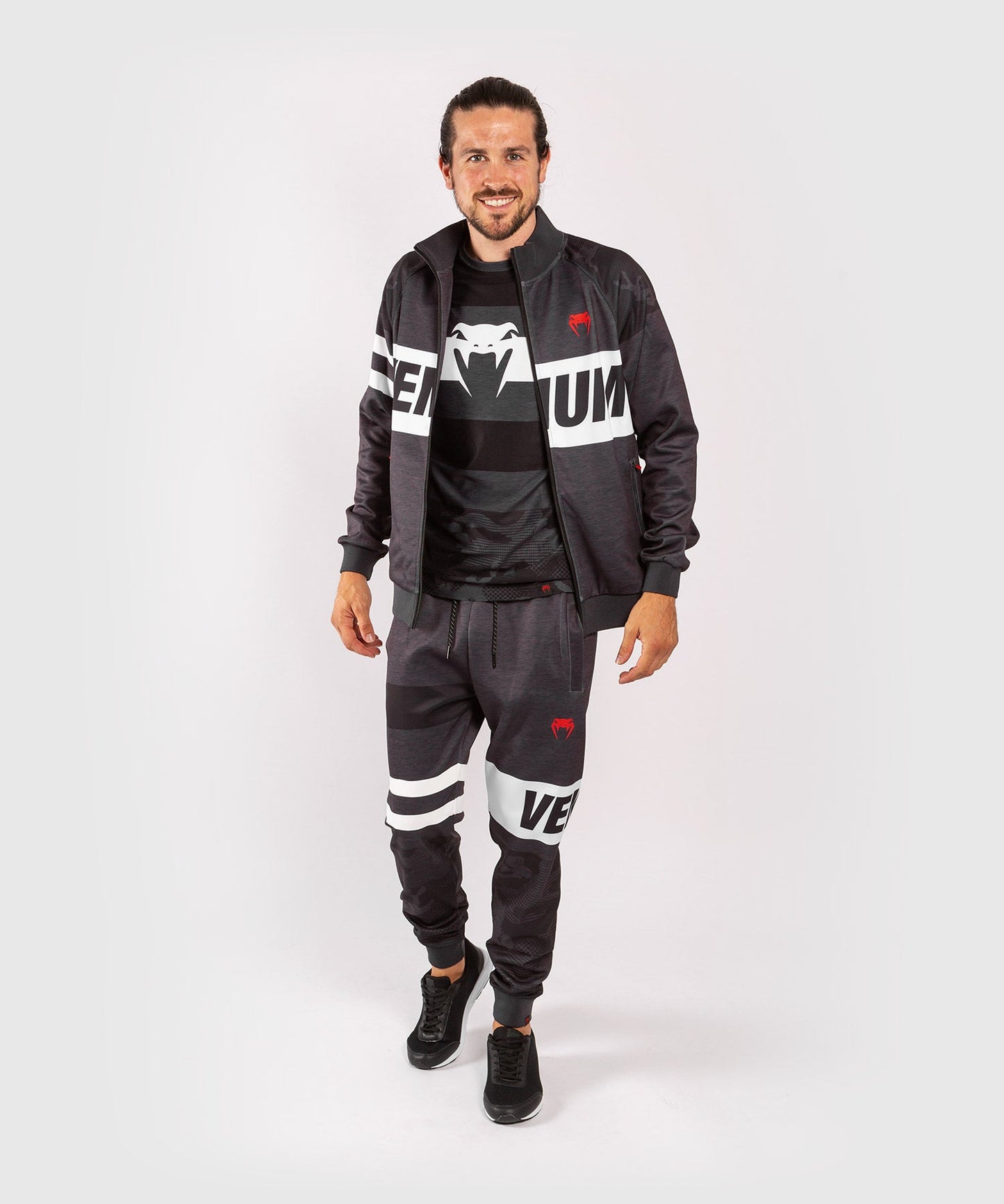 Venum Bandit jogging jacket - Black/Grey