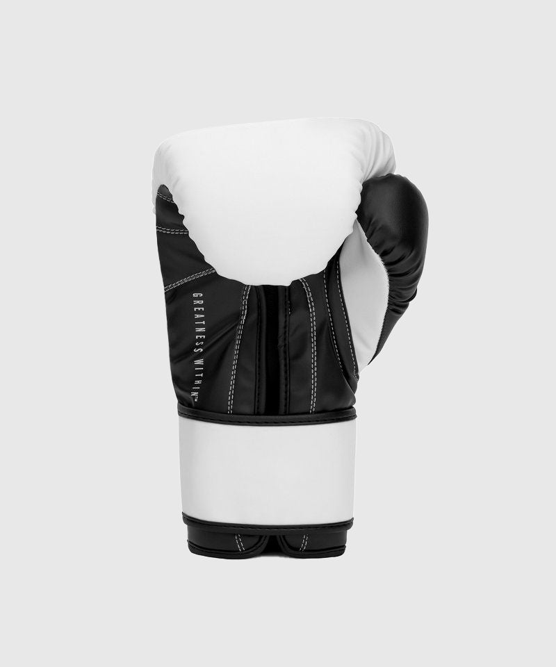 Gants de boxe Everlast Powerlock OG Training - Blanc/Noir