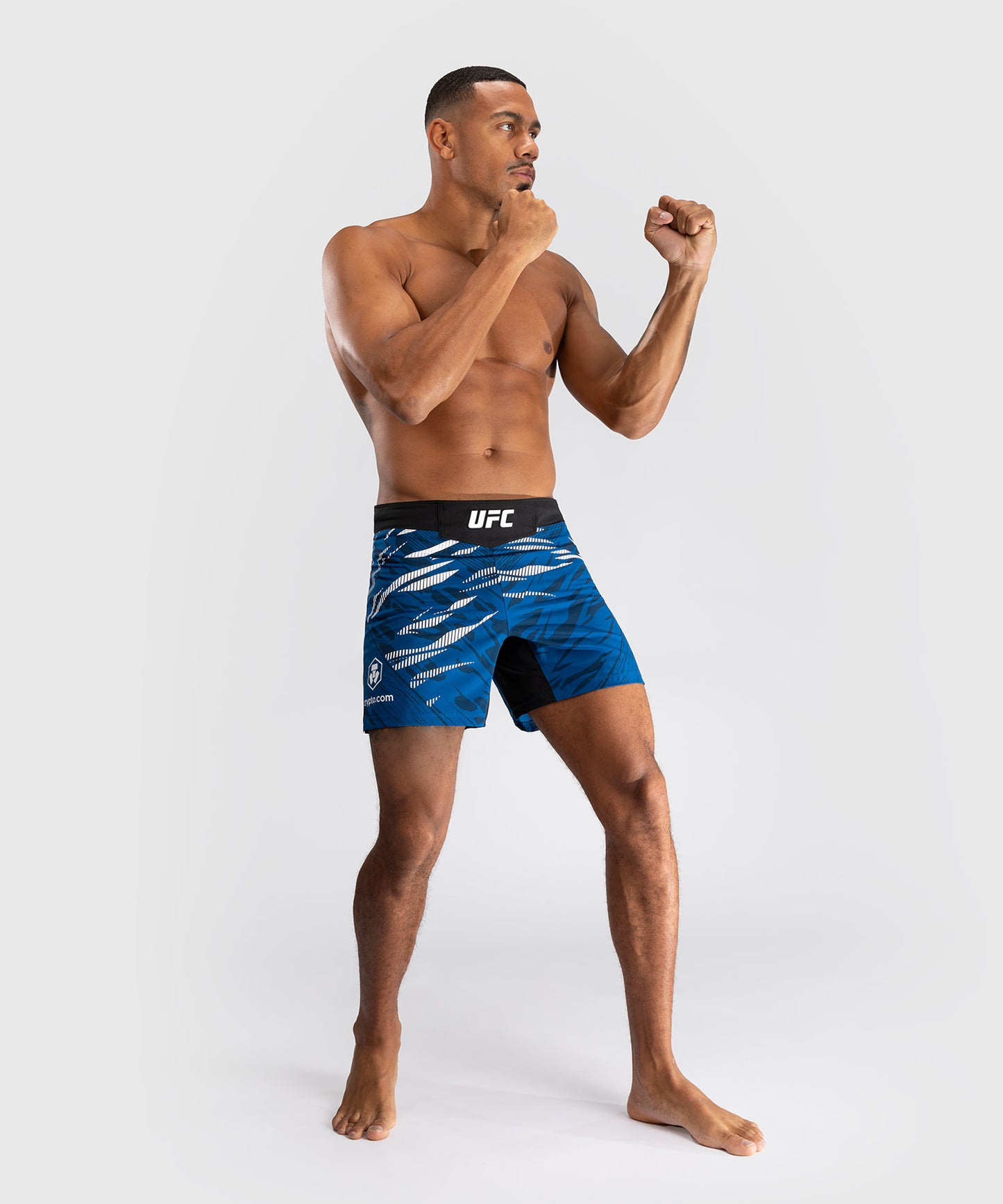 Shorts de Combat pour Hommes UFC Fusion by Venum Authentic Fight Night - Coupe Courte - Bleu