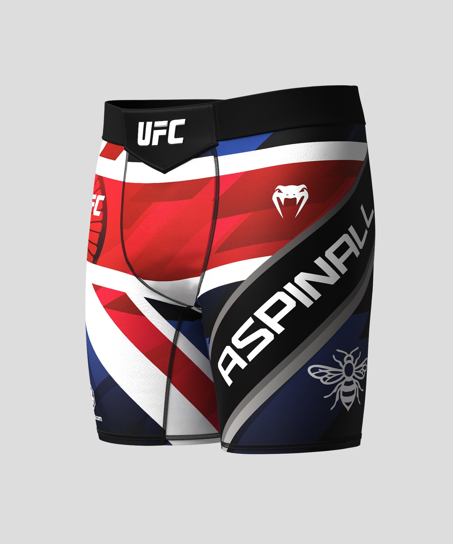 Short de Compression UFC Unrivaled By Venum Tom Aspinall 2.0 - Bleu